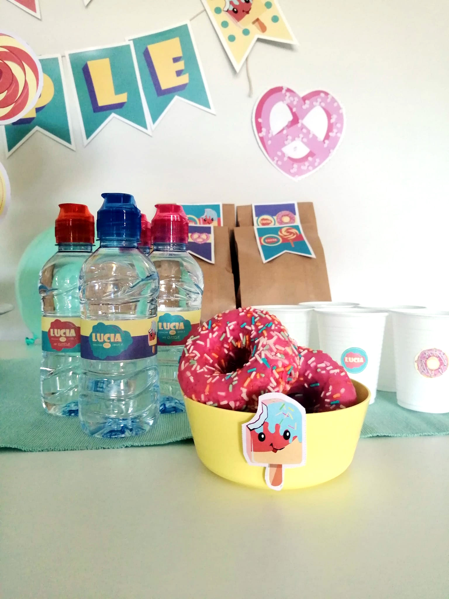 PEGATINAS PARA AGUA