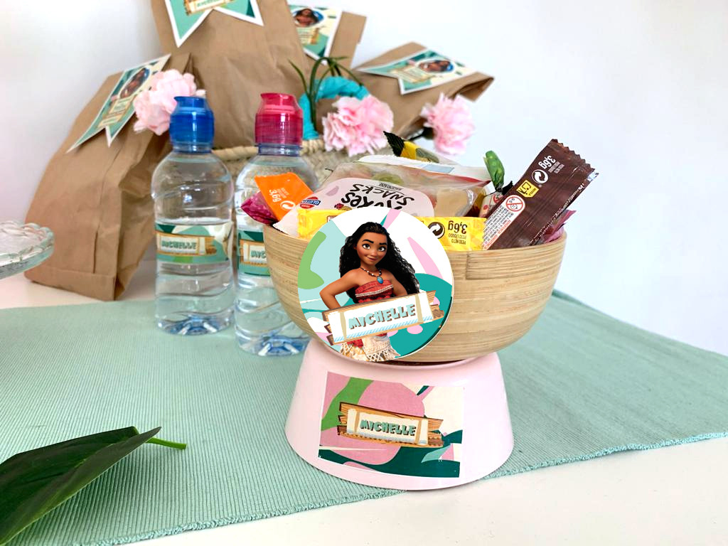 Pegatinas para mesa y agua