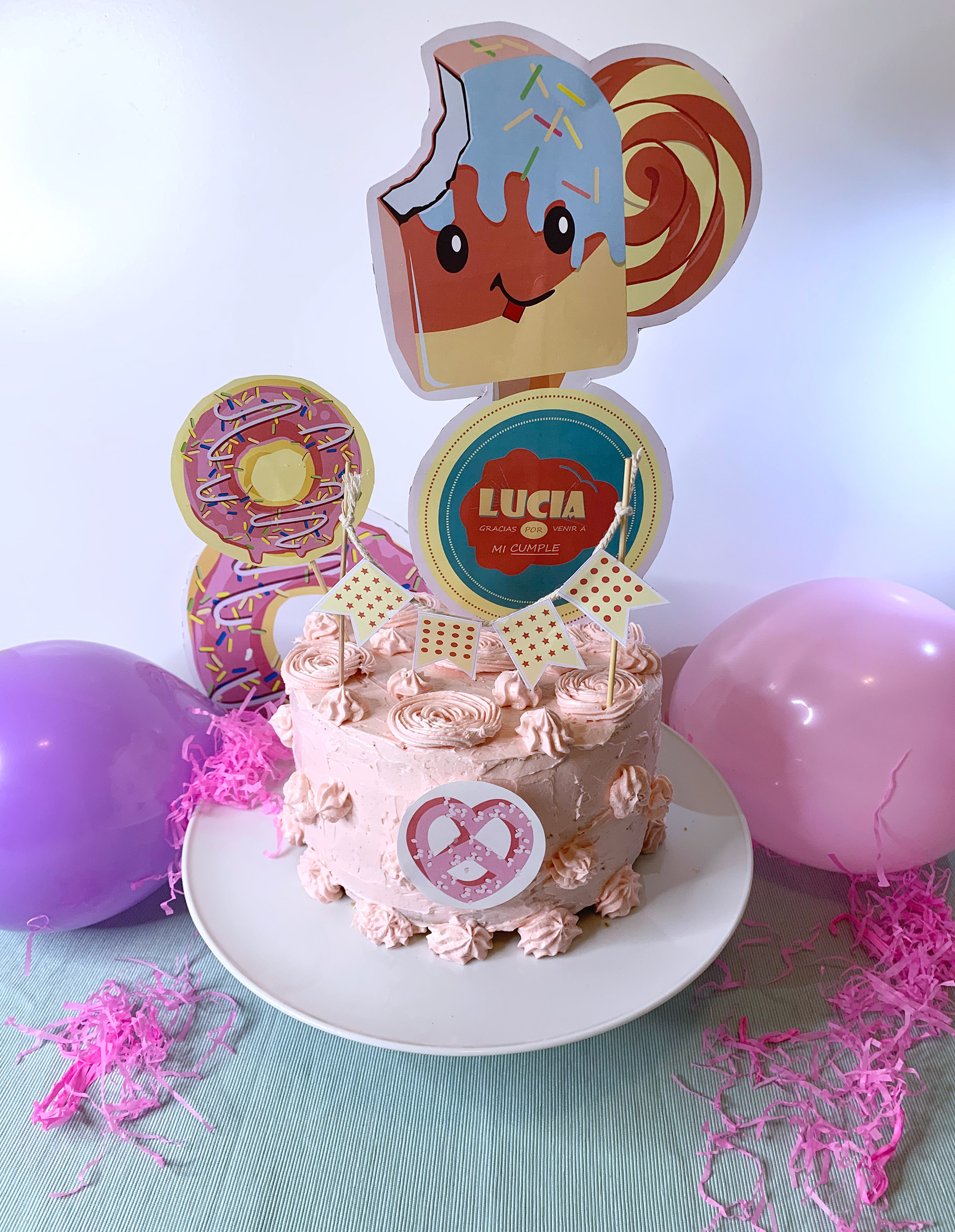 Decoracion pastel