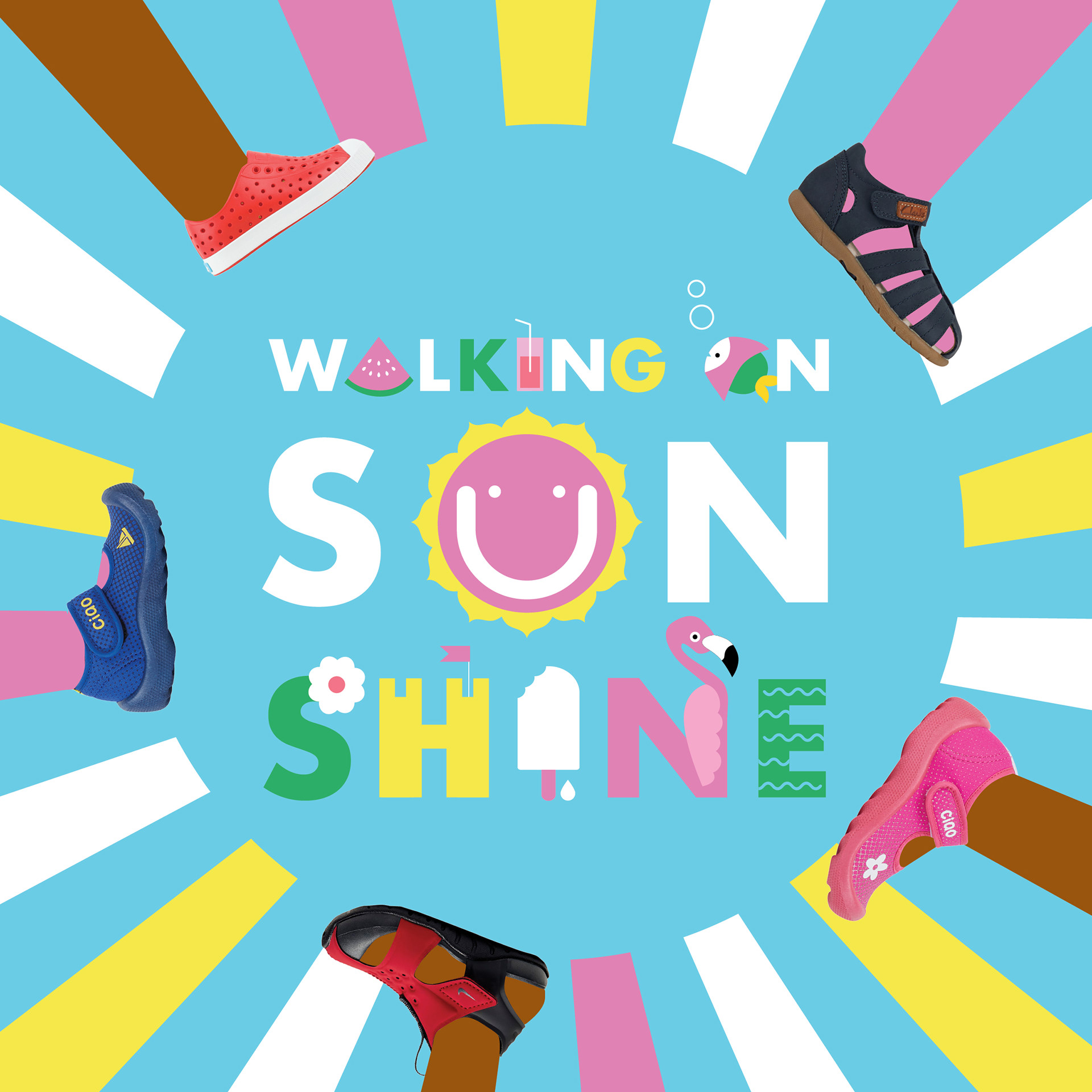 beck feiner SHOES & SOX SUMMER CAMPAIGN