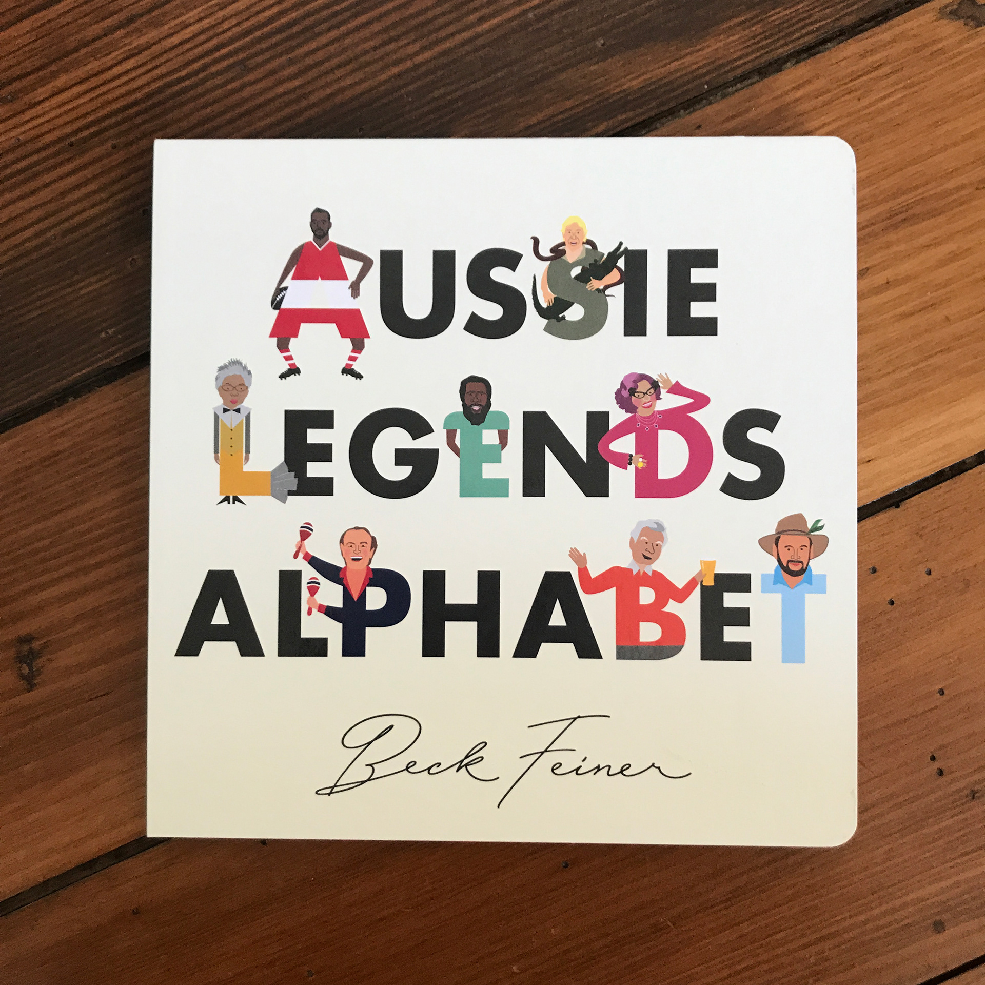 Bowie Legends Alphabet Book – Alphabet Legends Australia