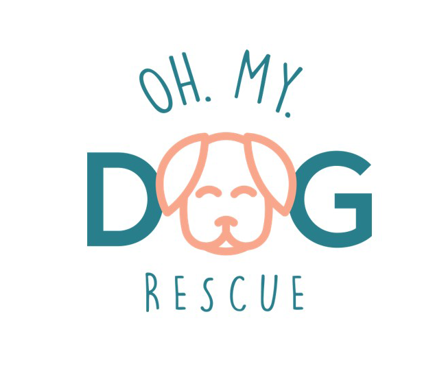 Original Logo for Oh My Dog Rescue