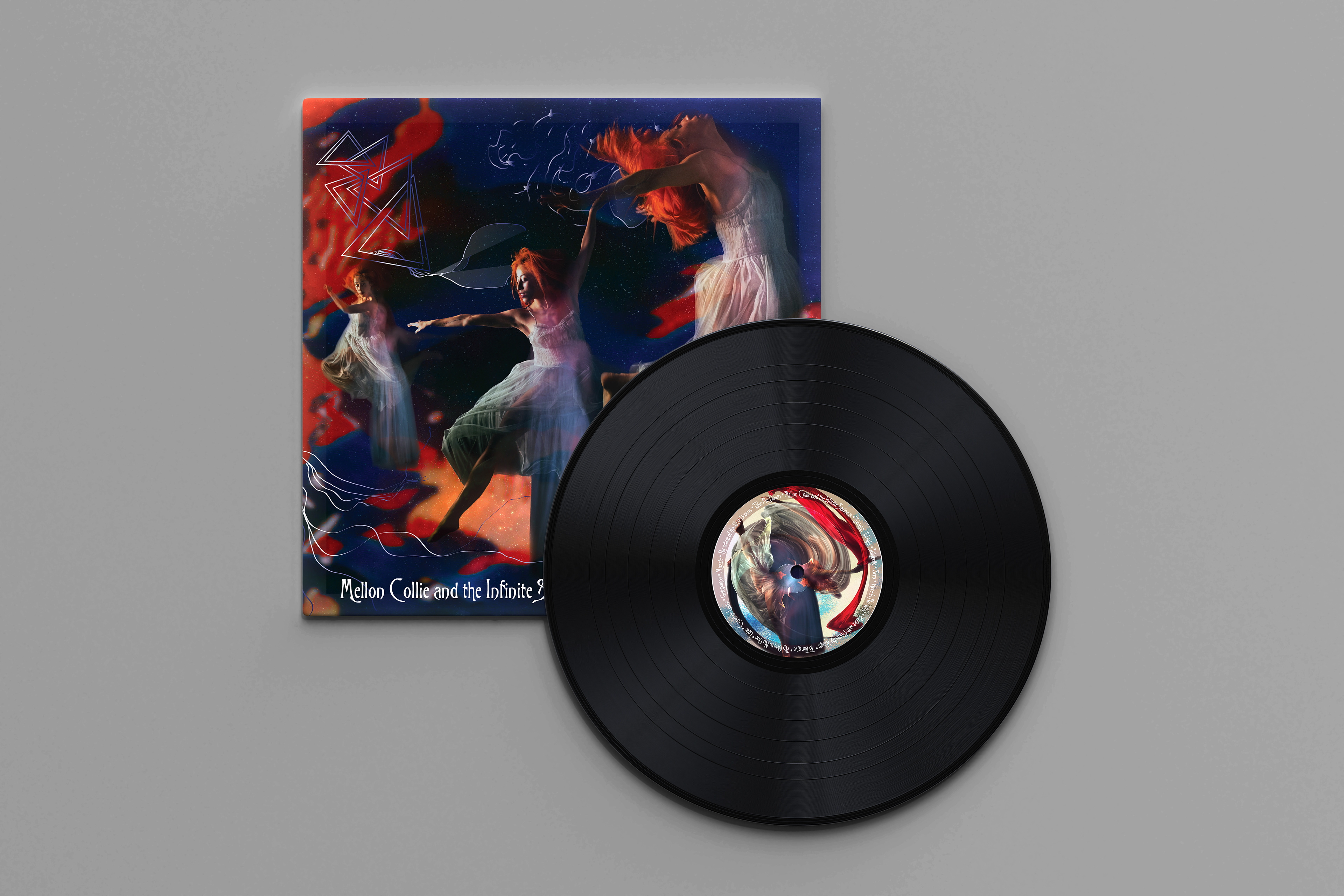 Concept redesign of the Smashing Pumpkins album, "Mellon Collie and The Infinite Sadness". (1/3) 
