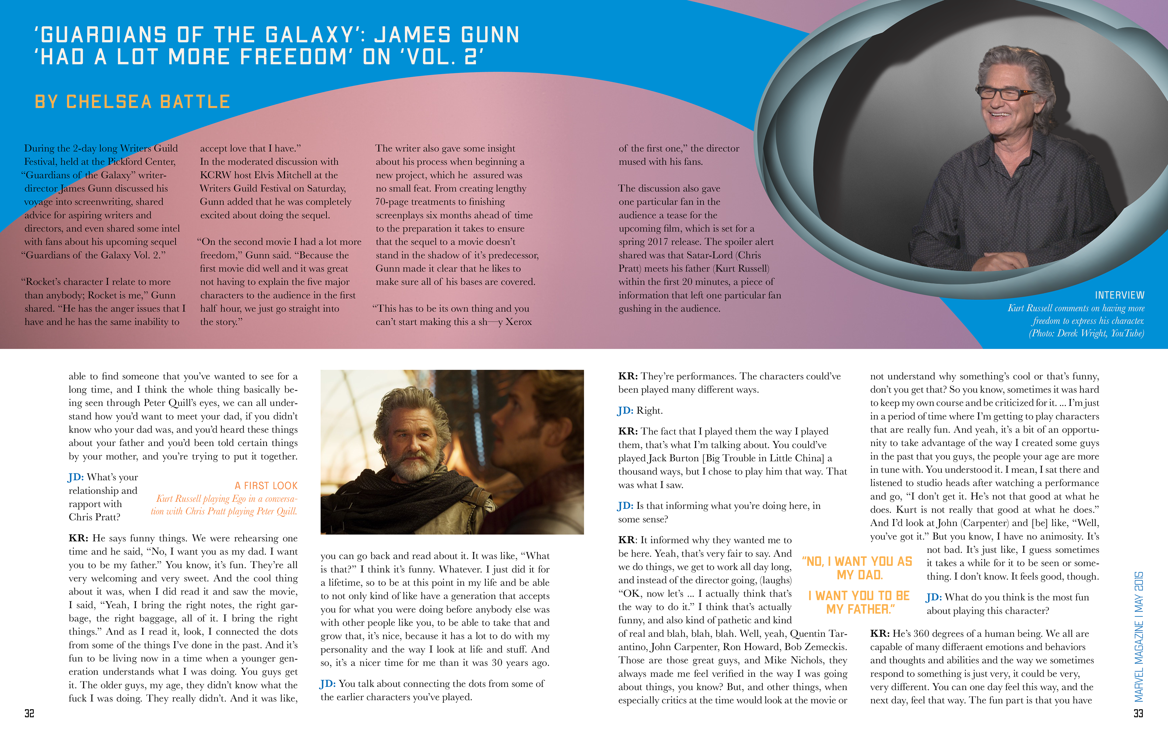 Mock Pages 3-4. InDesign.
