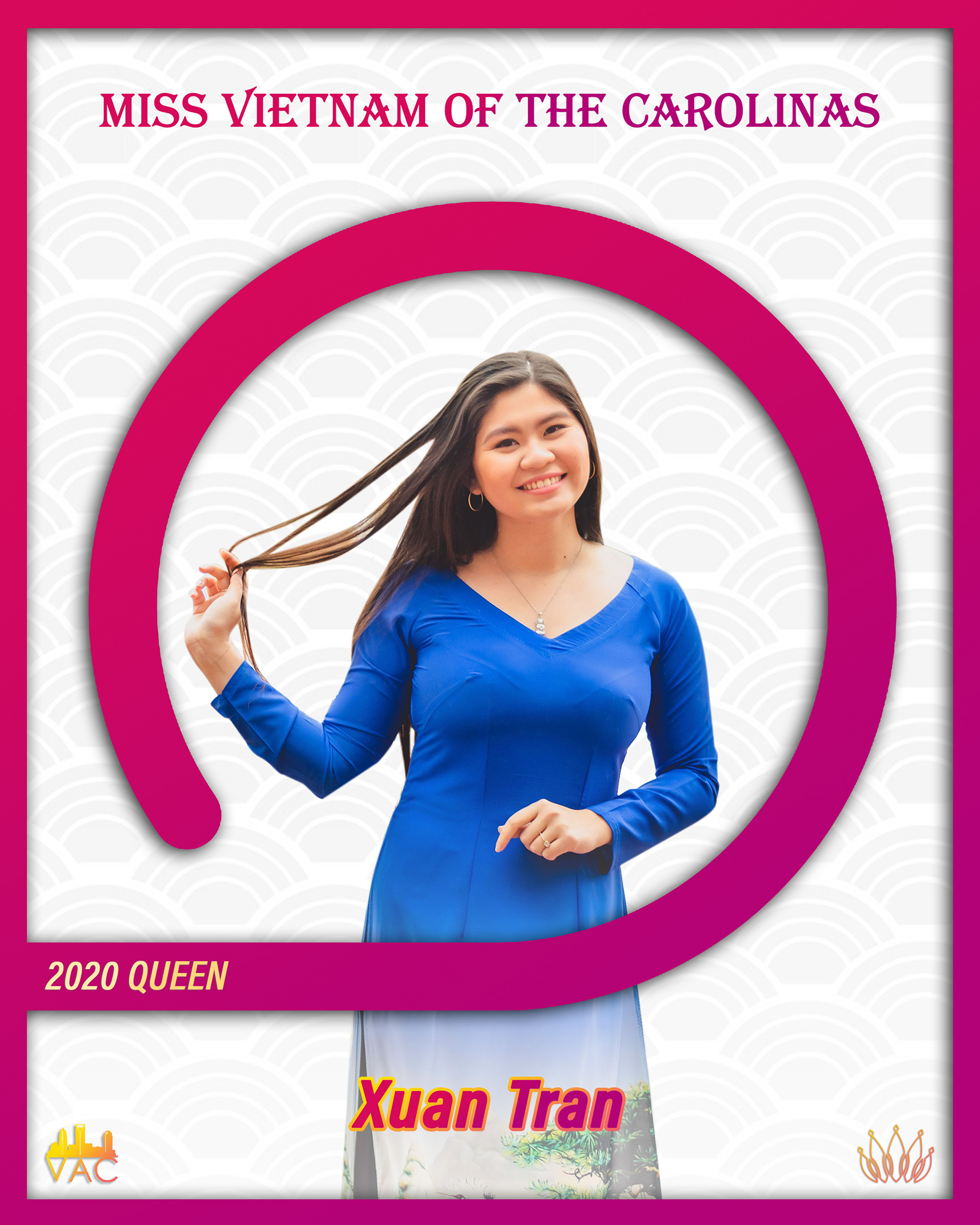 2020 Miss Vietnam of the Carolinas Queen, Xuan Tran