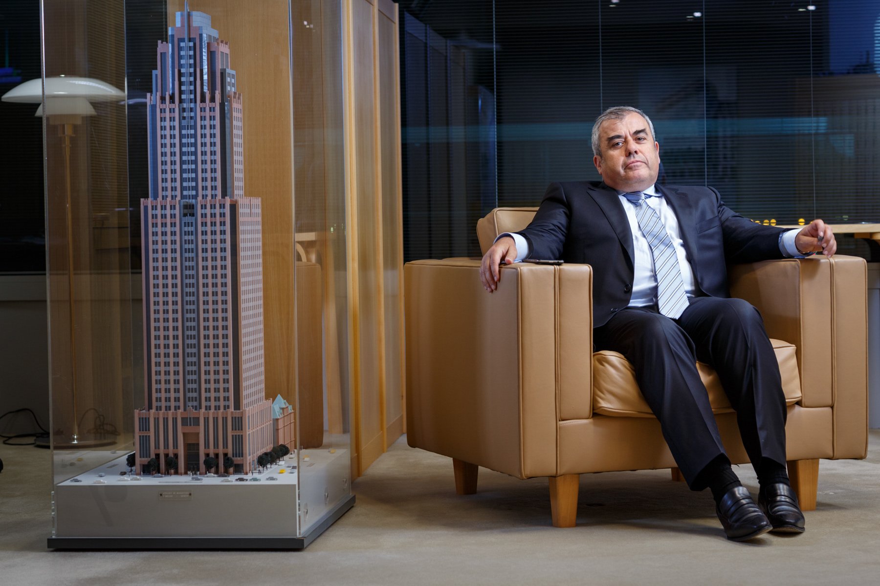 Portrait d'un homme d'affaires