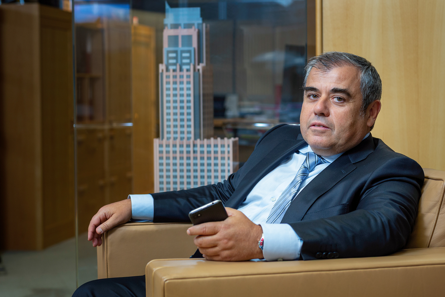 Portrait d'un homme d'affaires