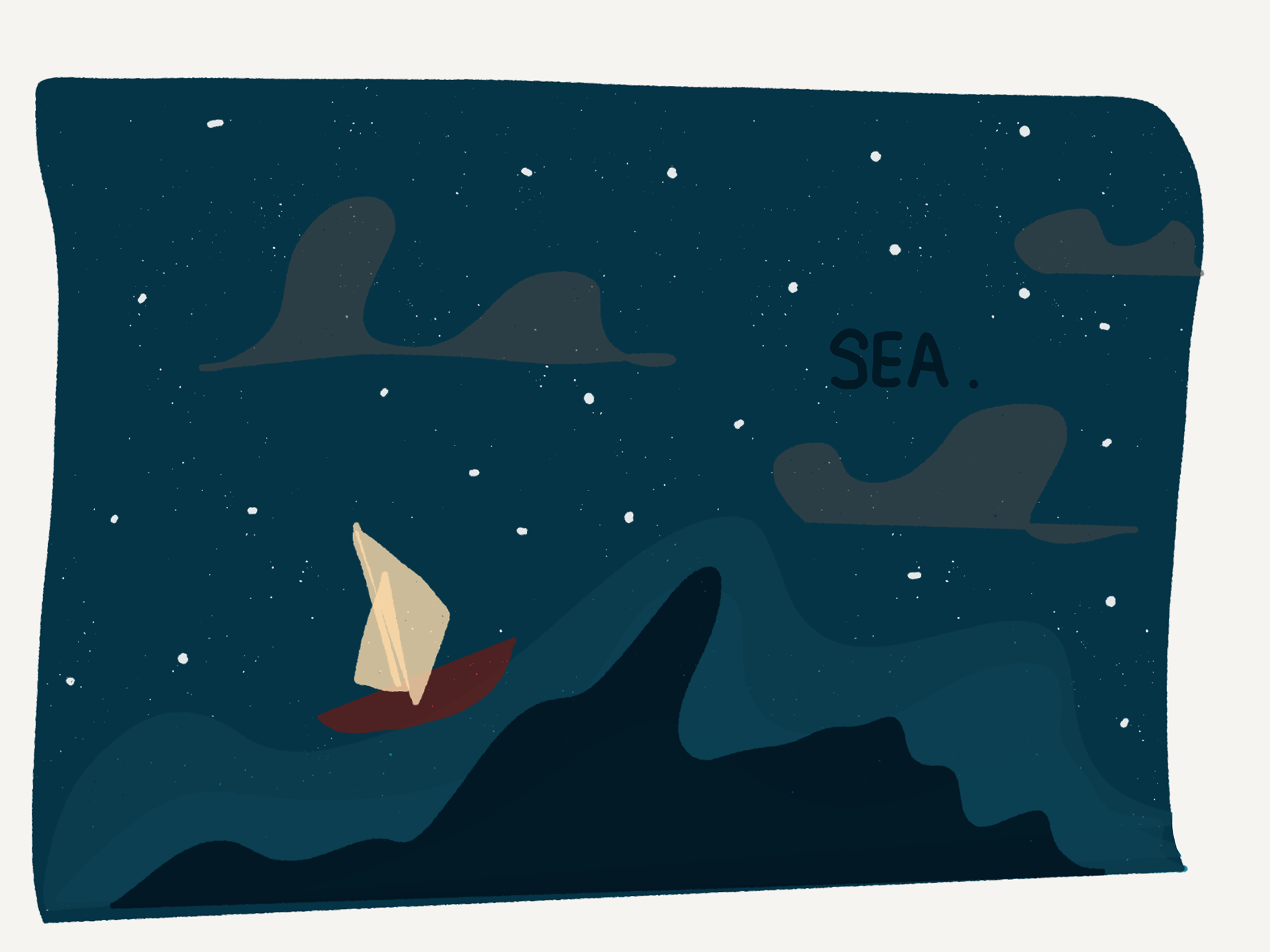 "SEA."