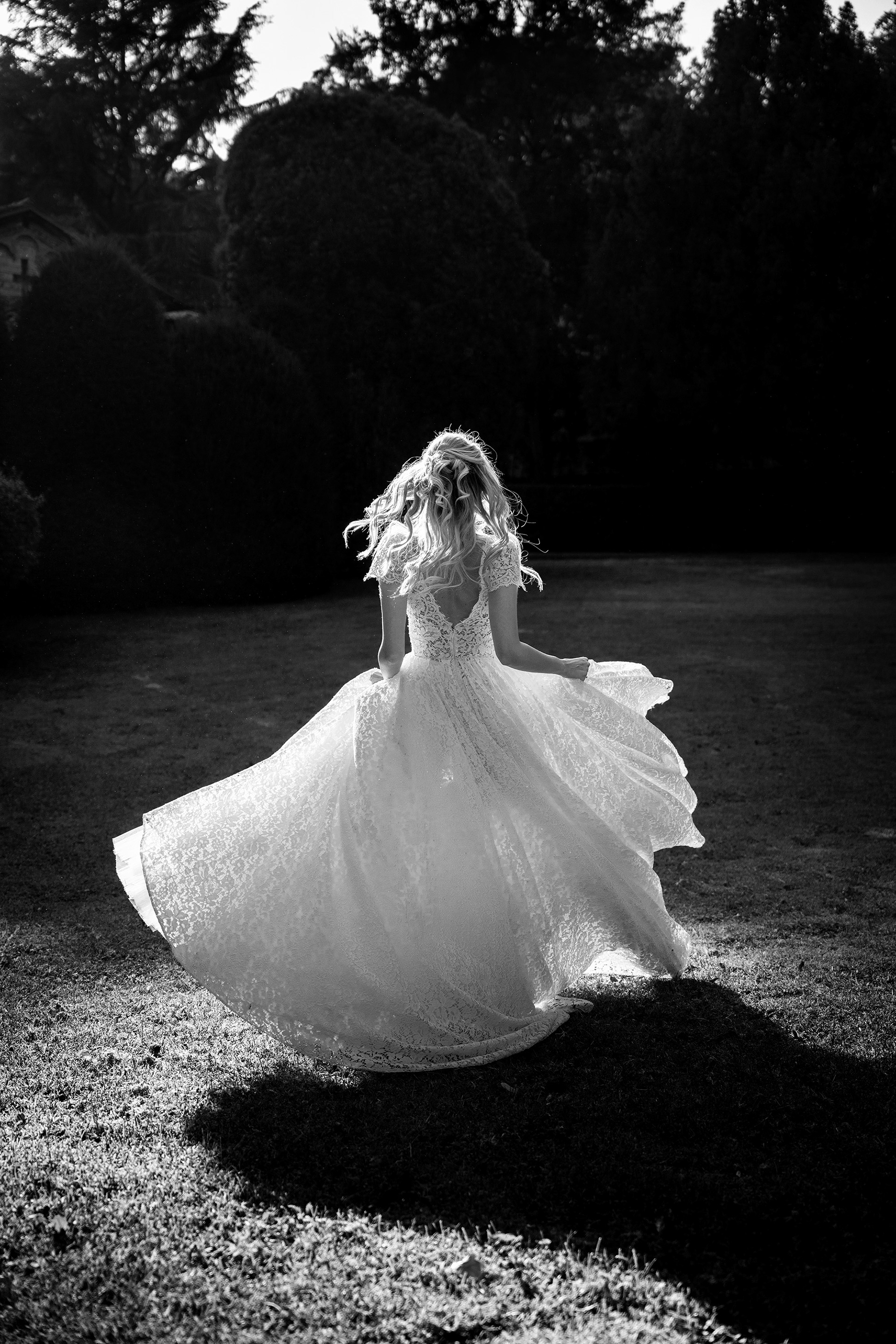 sposa con abito dolce e gabbana