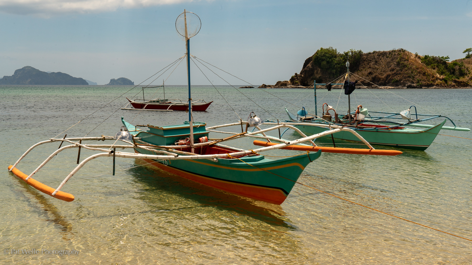 Fishing Boats, Palawan, Philippines