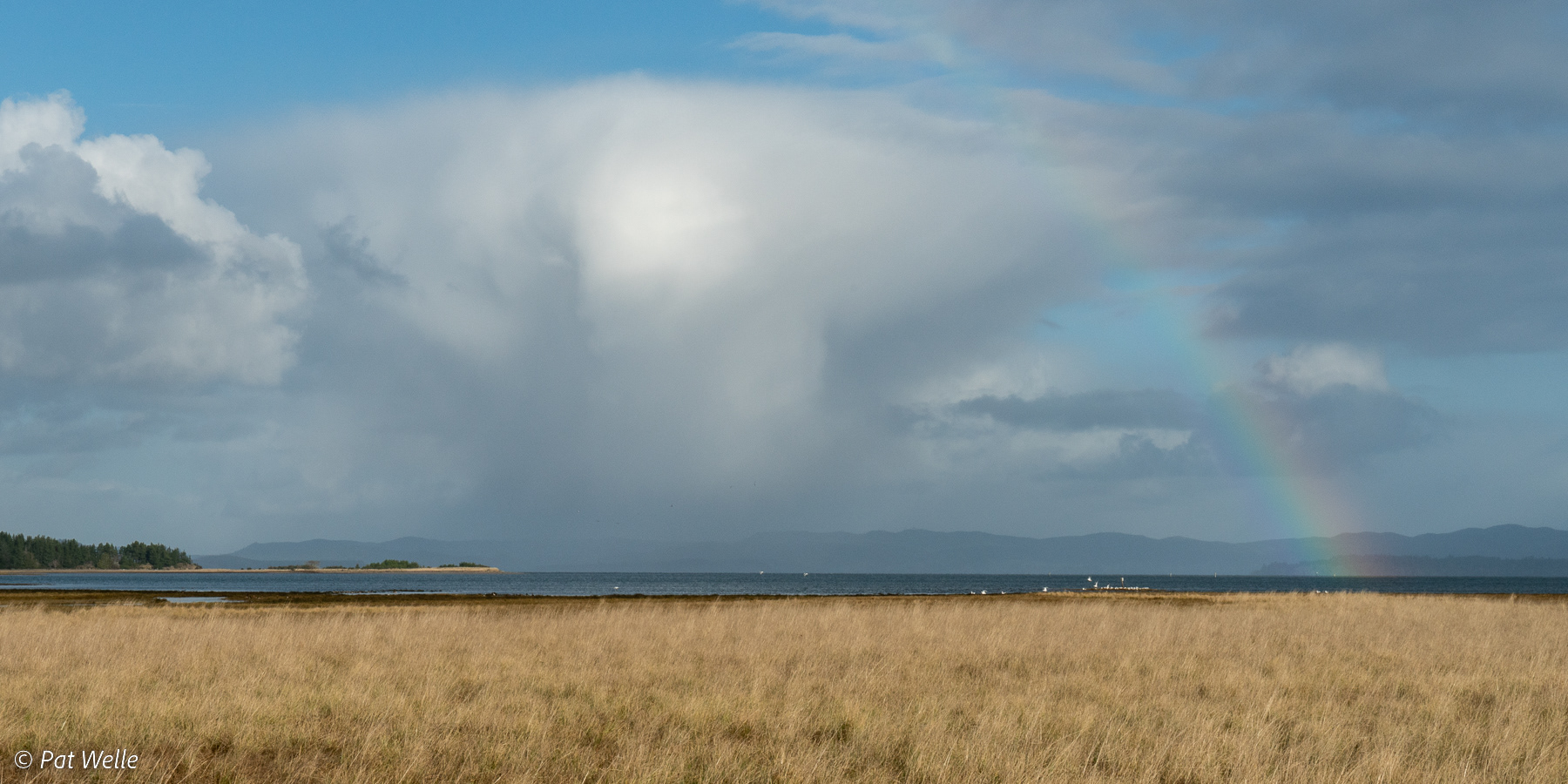 Rainbow over Leadbetter Point