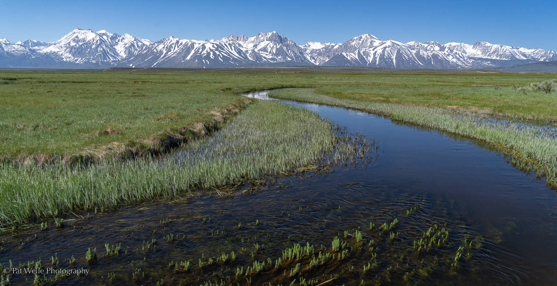 View of the Sierra's from Upper Owen's River
