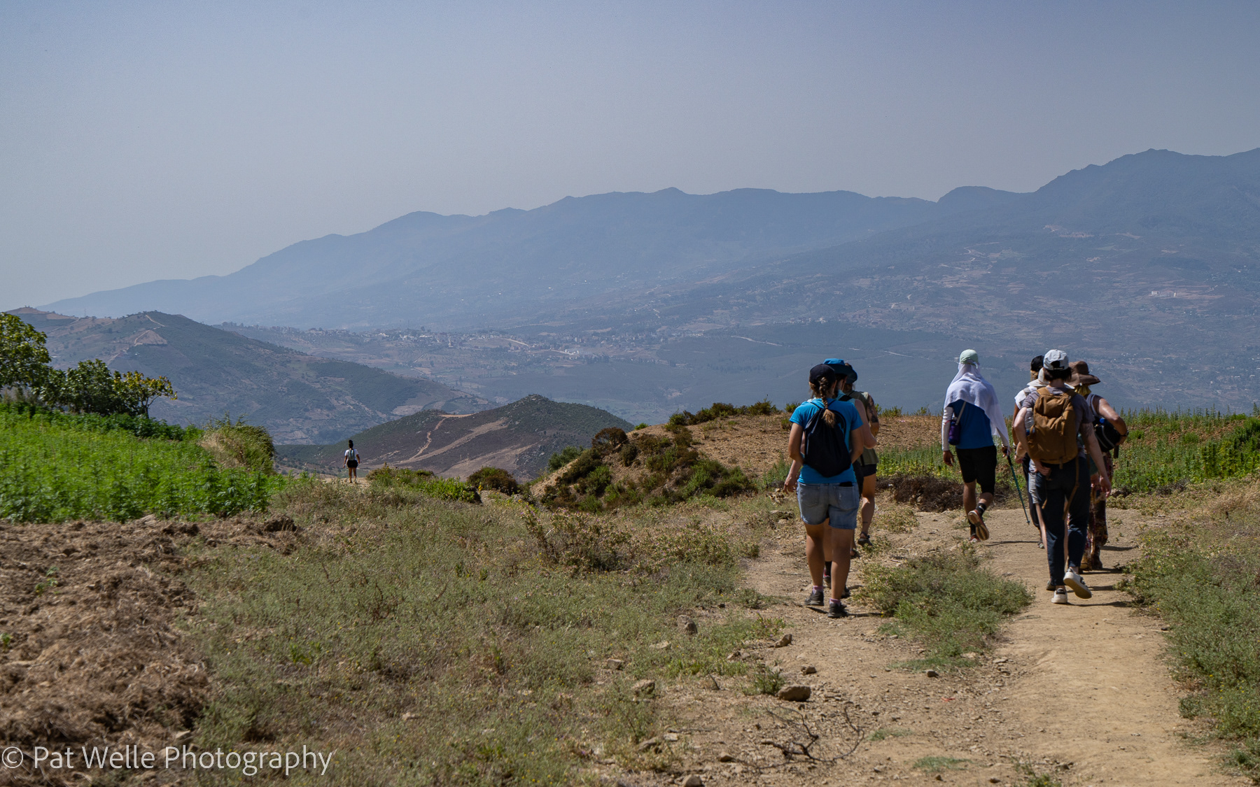 Hiking above Chefchaouen