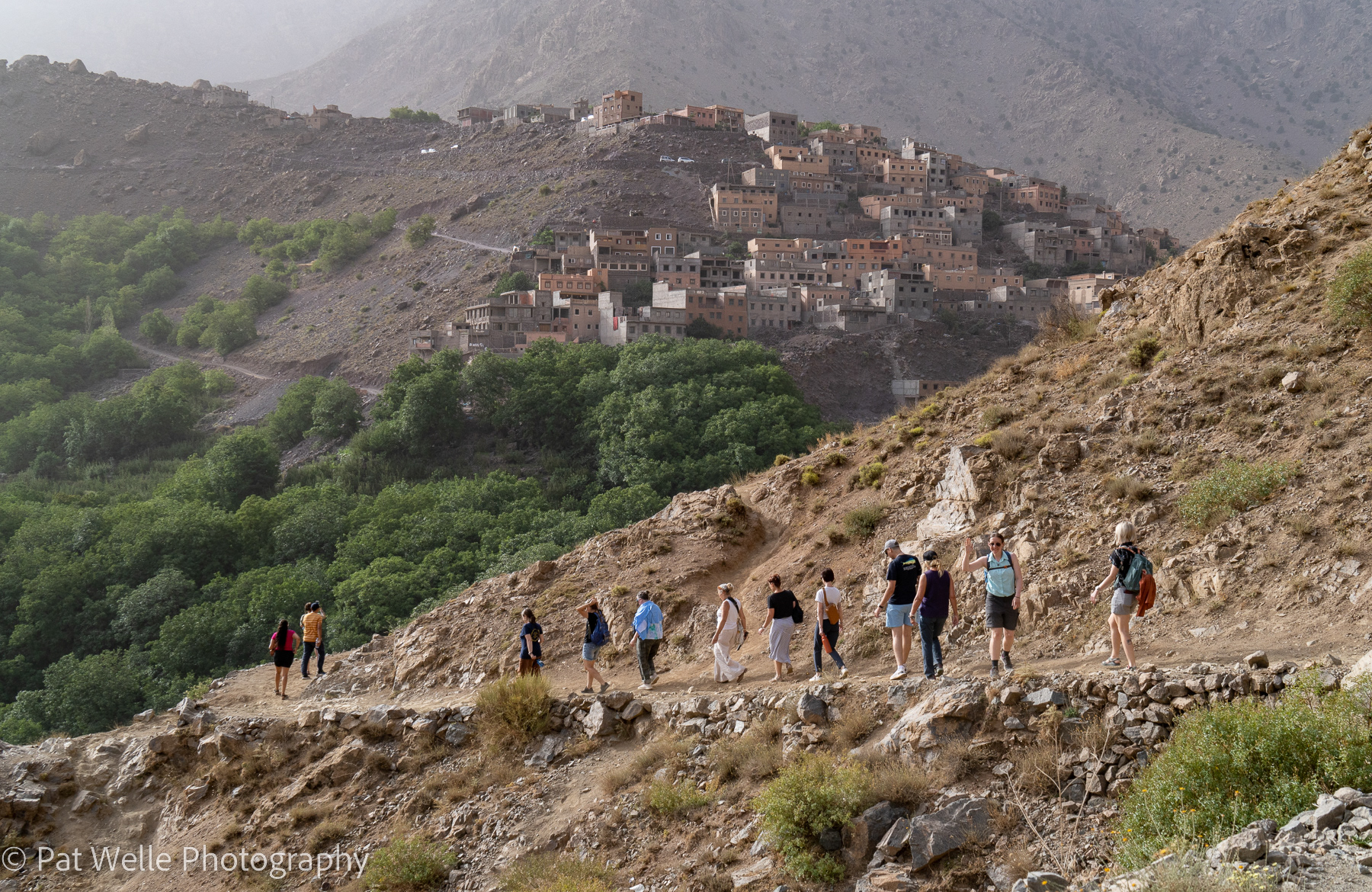 Hiking after a Village Stay