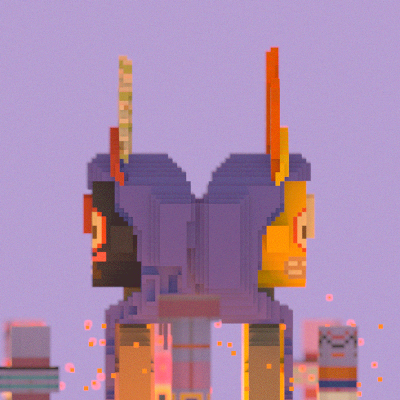 Moyoi and M.Skel. Voxel version.