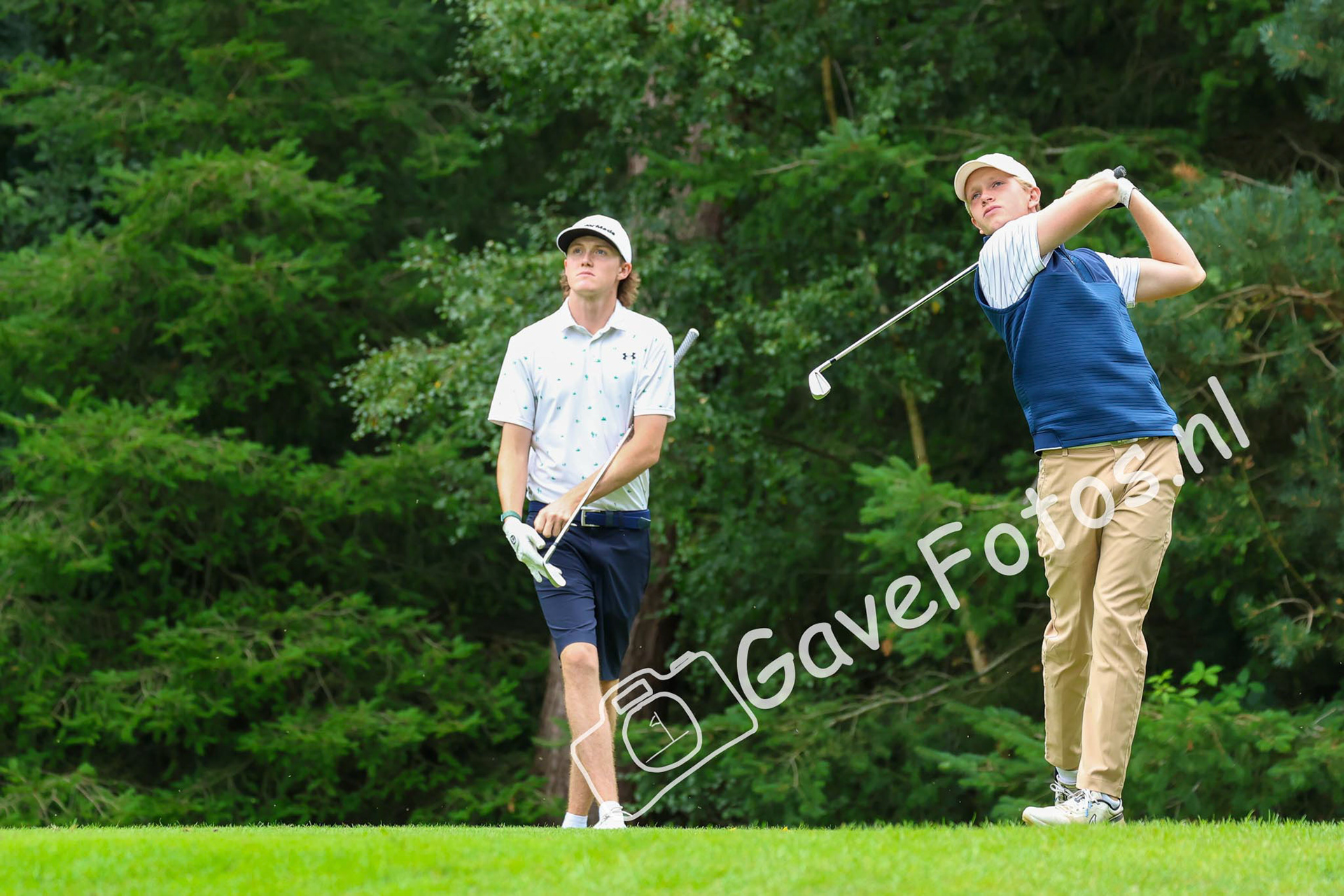 WOLFF, Benck (Hilversumsche Golf Club) 02/08/2025 NK Strokeplay 2025, Hooge Graven Golfclub, Ommen, Nederland. 1-3 of August 2025. On the course  during the 2st round of the NK Strokeplay 2025.