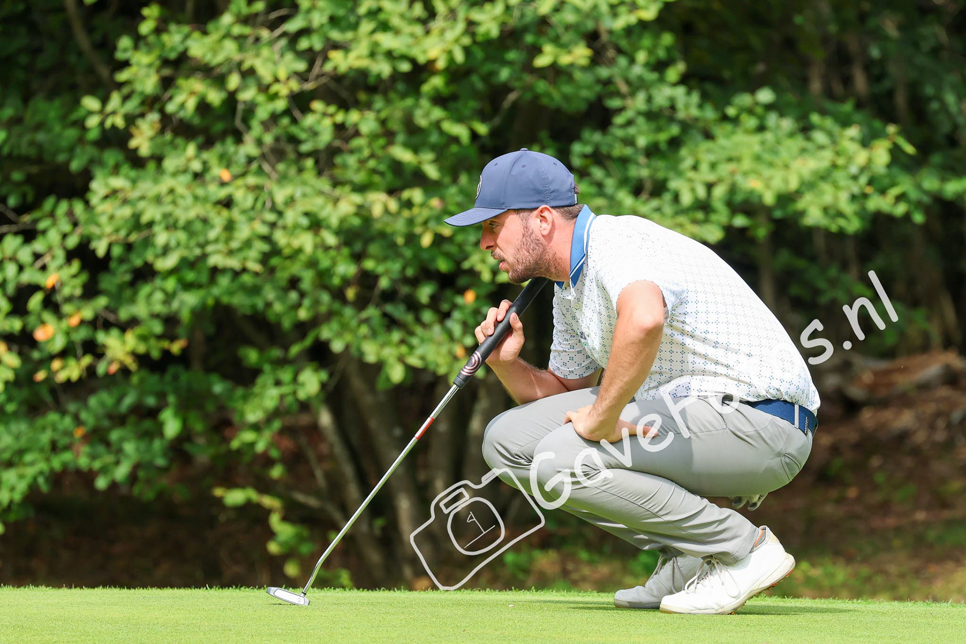 BERGMANS, Damiano (Golfclub Broekpolder) 03/08/2025 NK Strokeplay 2025, Hooge Graven Golfclub, Ommen, Nederland. 1-3 of August 2025. On the course  during the final day of the NK Strokeplay 2025.