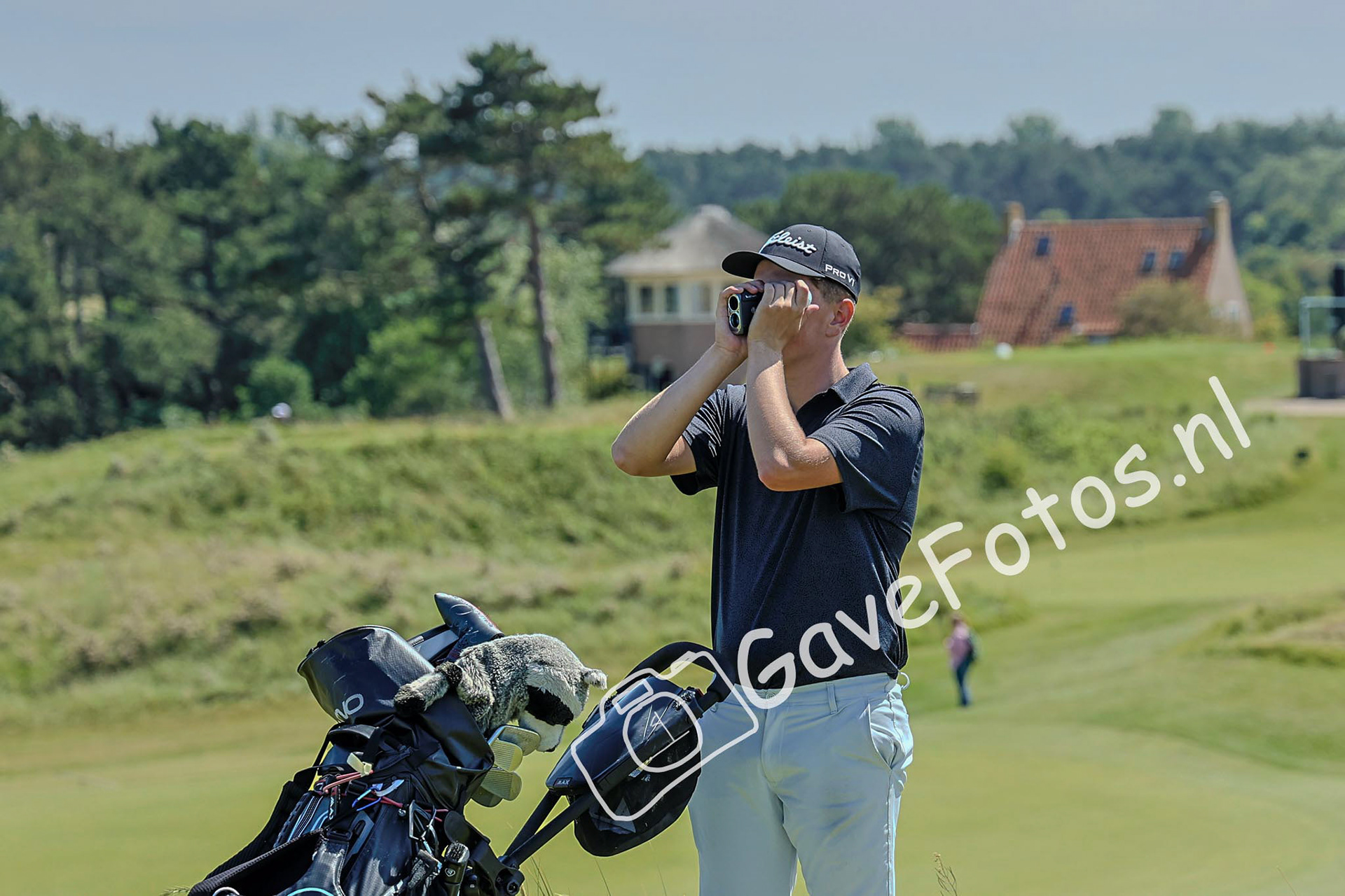 De afstand bepalen tijdens het Kennemer Open 2025