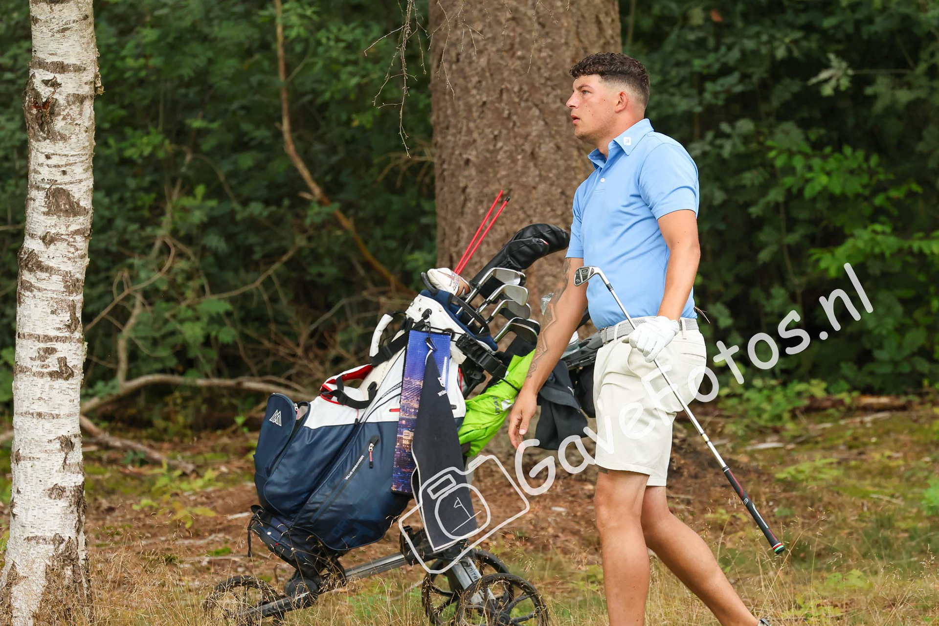 REEDIJK, Kevin (Golfclub Cromstrijen) 02/08/2025 NK Strokeplay 2025, Hooge Graven Golfclub, Ommen, Nederland. 1-3 of August 2025. On the course  during the 2st round of the NK Strokeplay 2025.