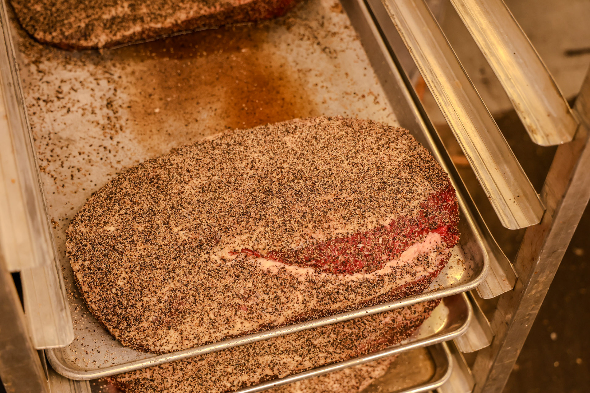 De keuken van het BBQ Restaurant