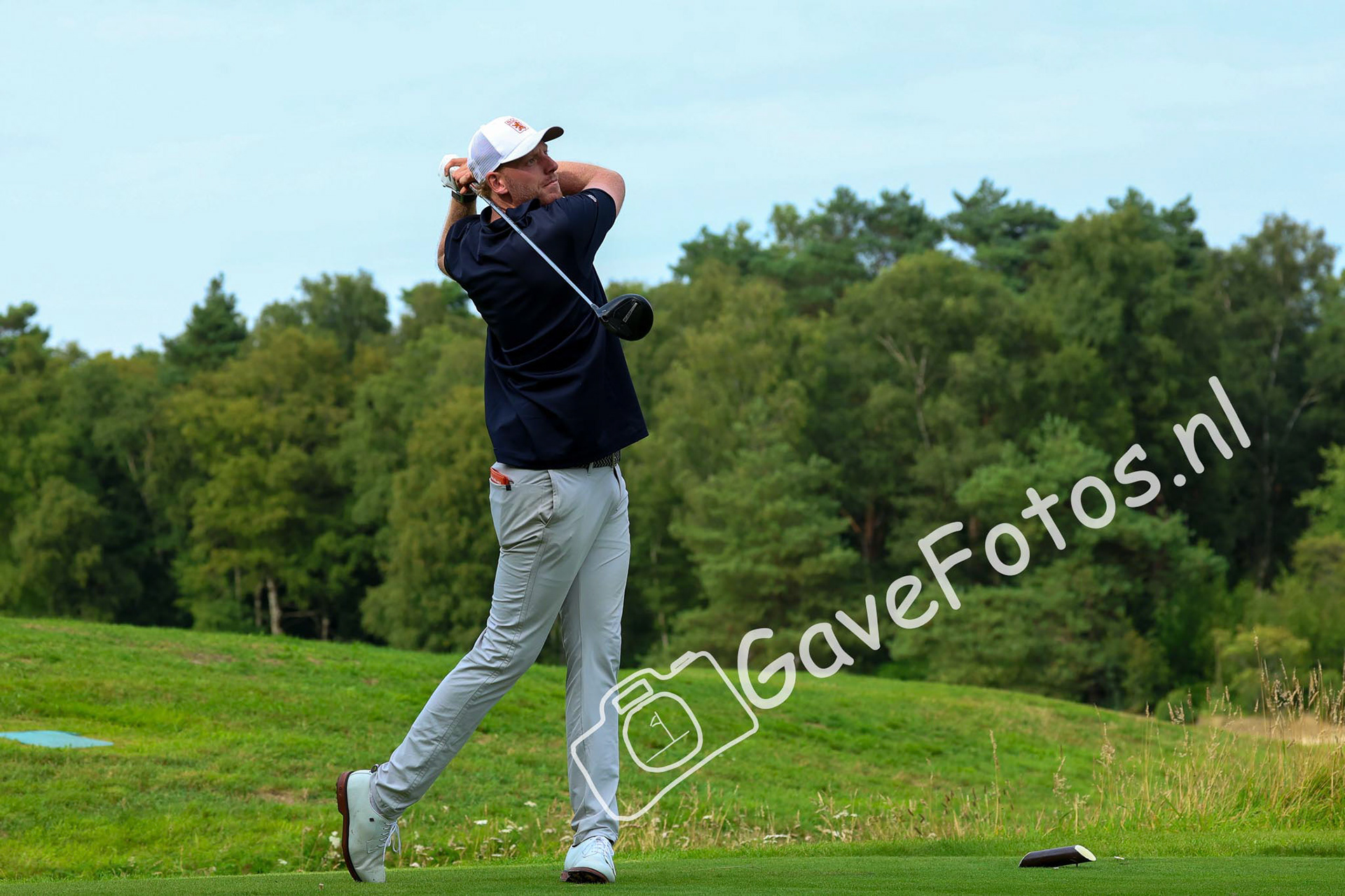 RUITER, Nevill (Kennemer Golf &amp; Country Club) 03/08/2025 NK Strokeplay 2025, Hooge Graven Golfclub, Ommen, Nederland. 1-3 of August 2025. On the course  during the final day of the NK Strokeplay 2025.