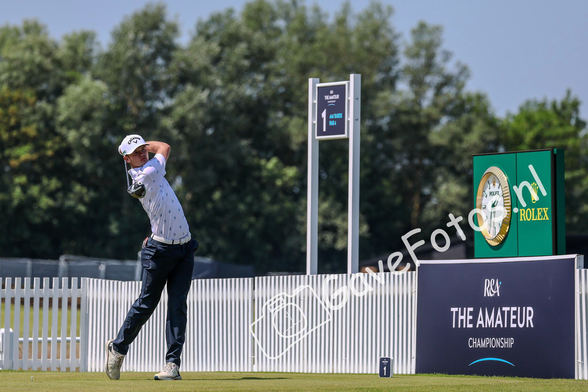 Ben Bolton slaat of voor zijn 1e ronde Matchplay op Royal St George