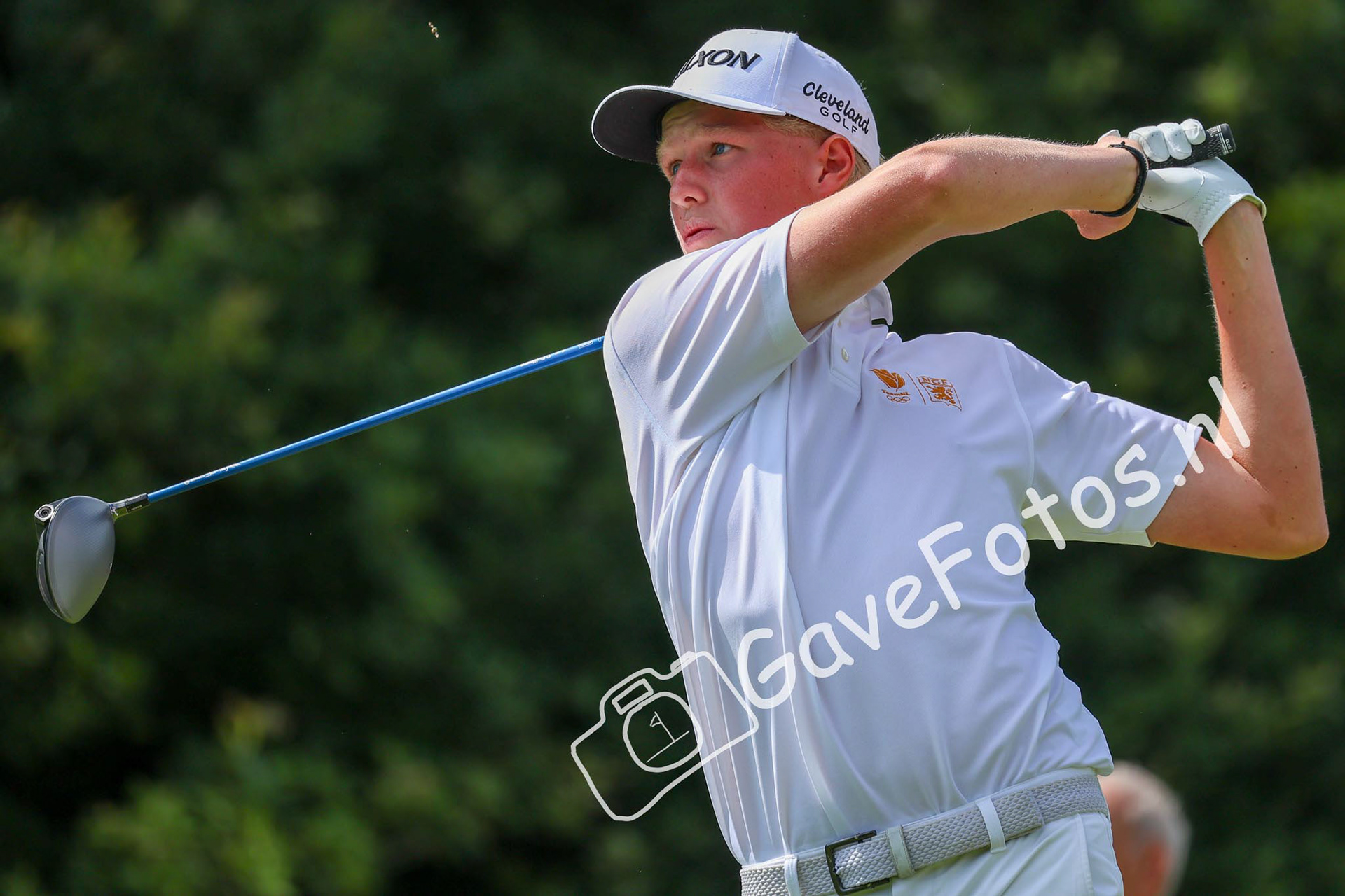 LAFEBER, Guus (Hilversumsche Golf Club) 03/08/2025 NK Strokeplay 2025, Hooge Graven Golfclub, Ommen, Nederland. 1-3 of August 2025. On the course  during the final day of the NK Strokeplay 2025.
