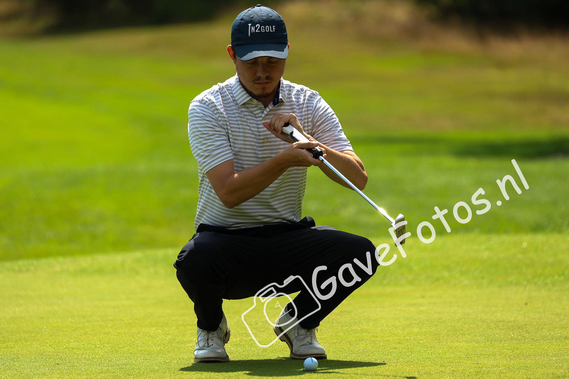 VOS, Jesper (Golfclub De Hoge Kleij) 02/08/2025 NK Strokeplay 2025, Hooge Graven Golfclub, Ommen, Nederland. 1-3 of August 2025. On the course  during the 2st round of the NK Strokeplay 2025.
