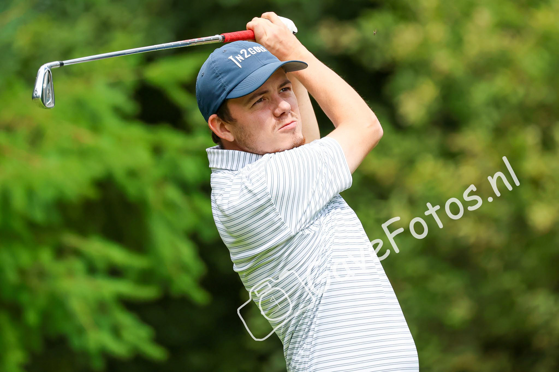 VOS, Jesper (Golfclub De Hoge Kleij) 02/08/2025 NK Strokeplay 2025, Hooge Graven Golfclub, Ommen, Nederland. 1-3 of August 2025. On the course  during the 2st round of the NK Strokeplay 2025.