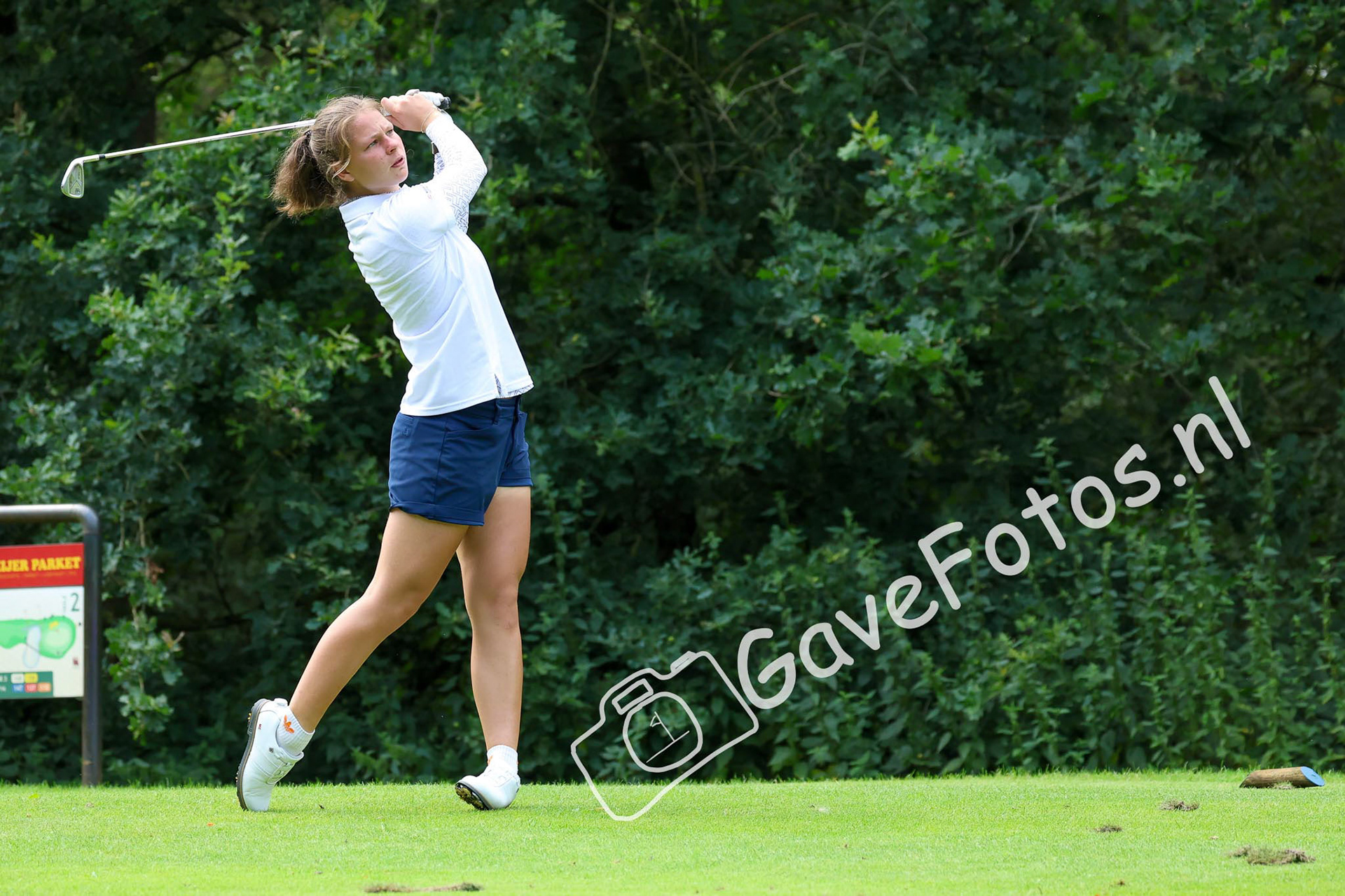 EBENS, Marieke (Koninklijke Haagsche Golf &amp; Country Club) 03/08/2025 NK Strokeplay 2025, Hooge Graven Golfclub, Ommen, Nederland. 1-3 of August 2025. On the course  during the final day of the NK Strokeplay 2025.