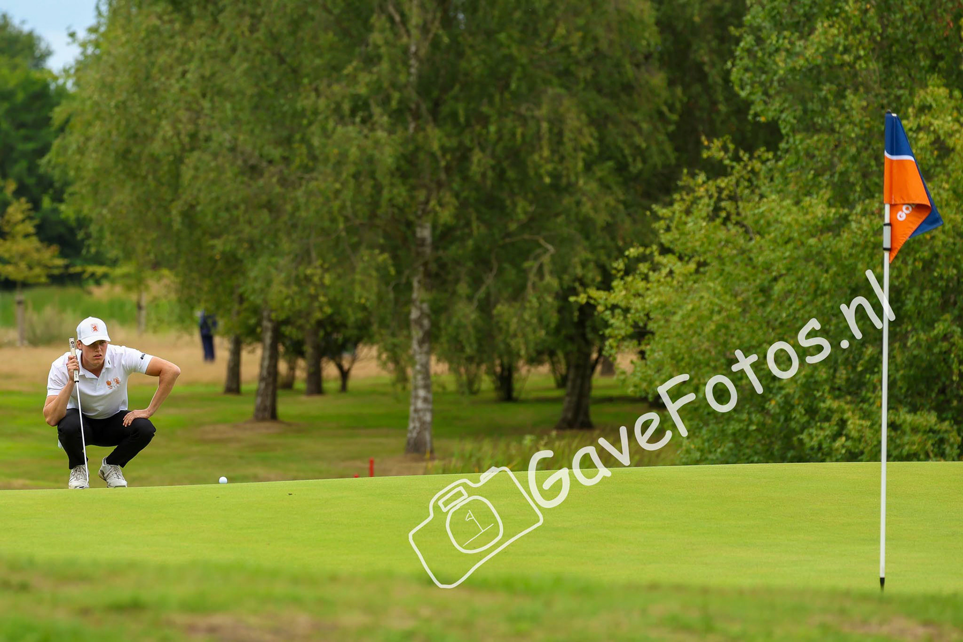 KOCKMANN, Jip (Golf &amp; Country Club ?t Sybrook) 02/08/2025 NK Strokeplay 2025, Hooge Graven Golfclub, Ommen, Nederland. 1-3 of August 2025. On the course  during the 2st round of the NK Strokeplay 2025.