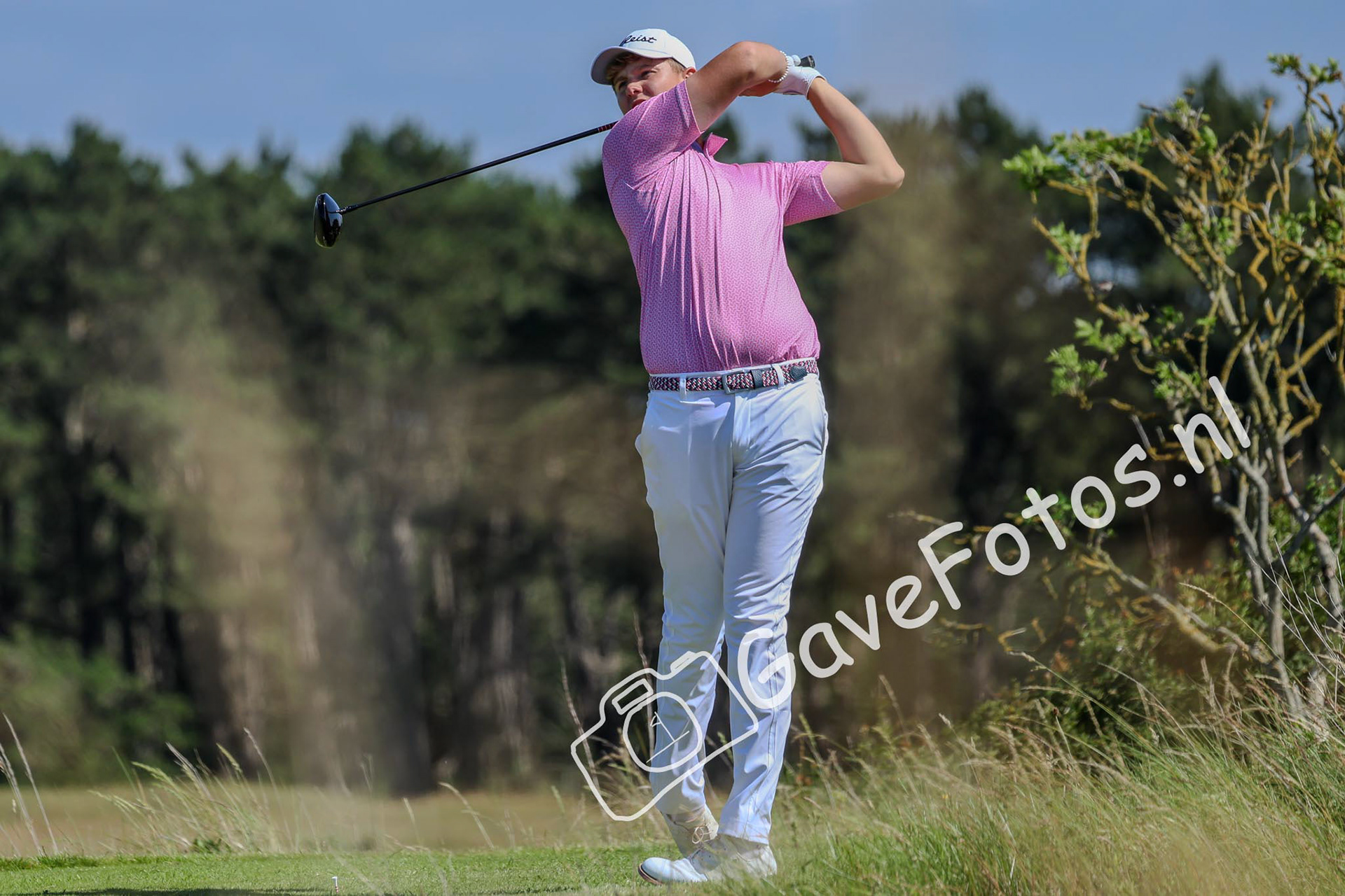 Bjorn Driessen slaat af op het Kennemer Open 2025