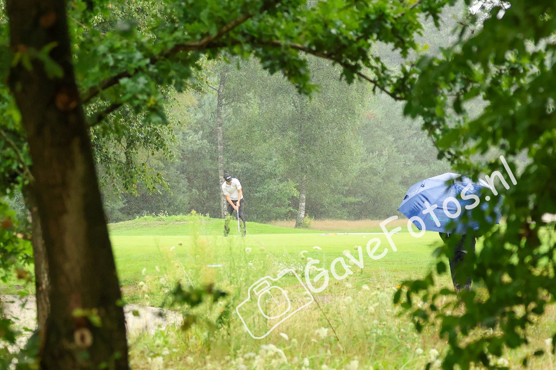 DERKSEN, Abel (Koninklijke Haagsche Golf &amp; Country Club) 01/08/2025 NK Strokeplay 2025, Hooge Graven Golfclub, Ommen, Nederland. 1-3 of August 2025. On the course  during the 1st round of the NK Strokeplay 2025.