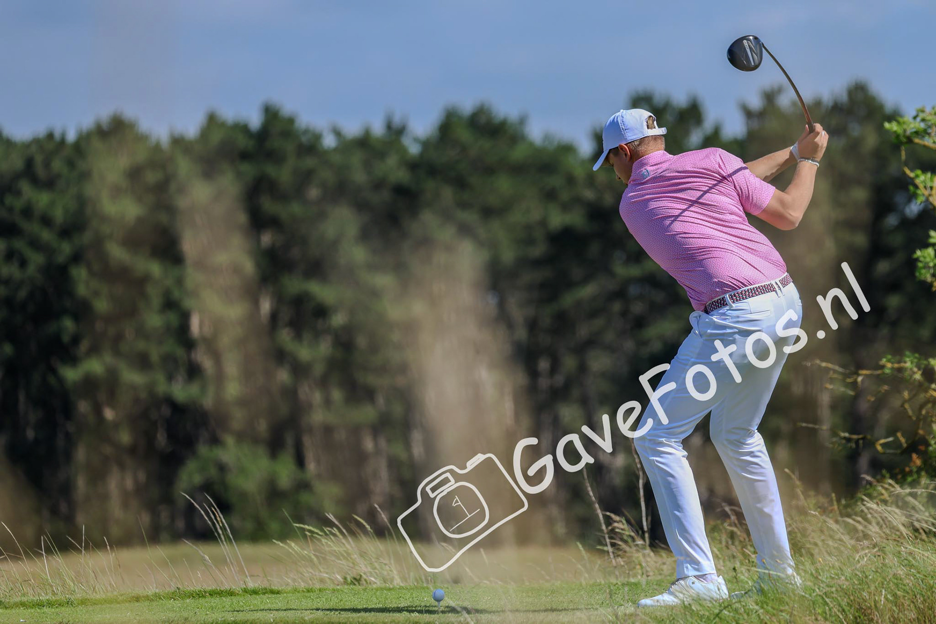 Bjorn Driessen slaat af op het Kennemer Open 2025