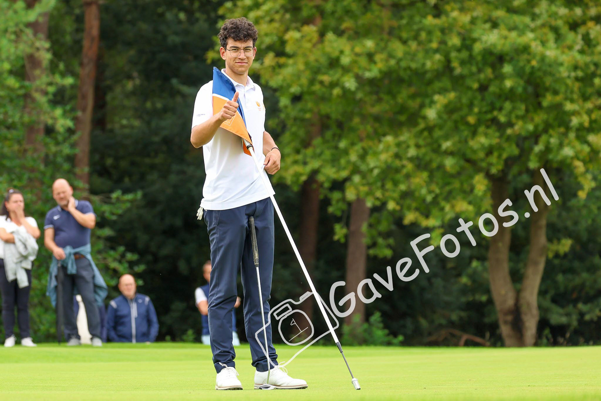 KLOETH, Denny (Rosendaelsche Golfclub) 02/08/2025 NK Strokeplay 2025, Hooge Graven Golfclub, Ommen, Nederland. 1-3 of August 2025. On the course  during the 2st round of the NK Strokeplay 2025.