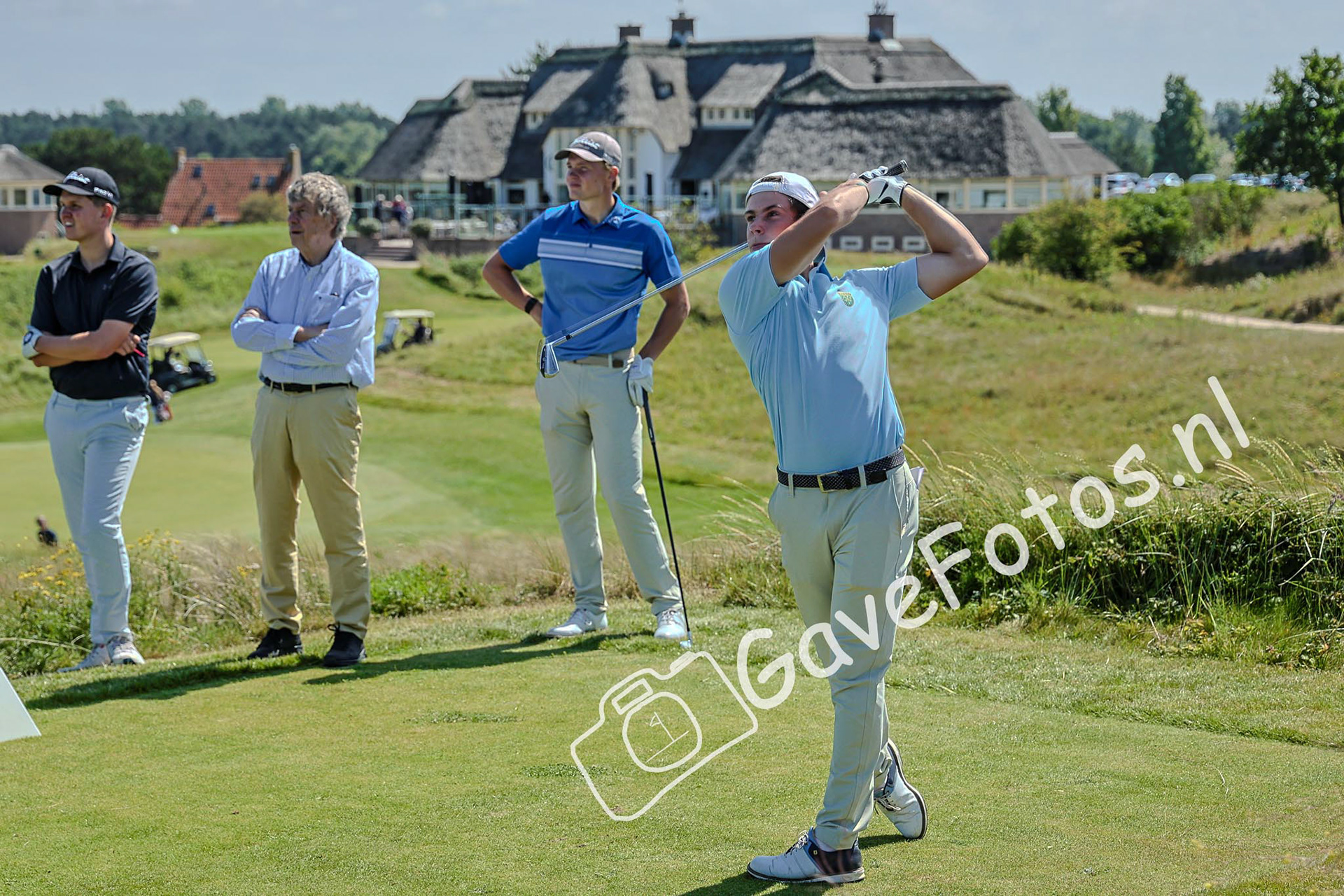 Prima afslag tijdens het Kennemer Open 2025