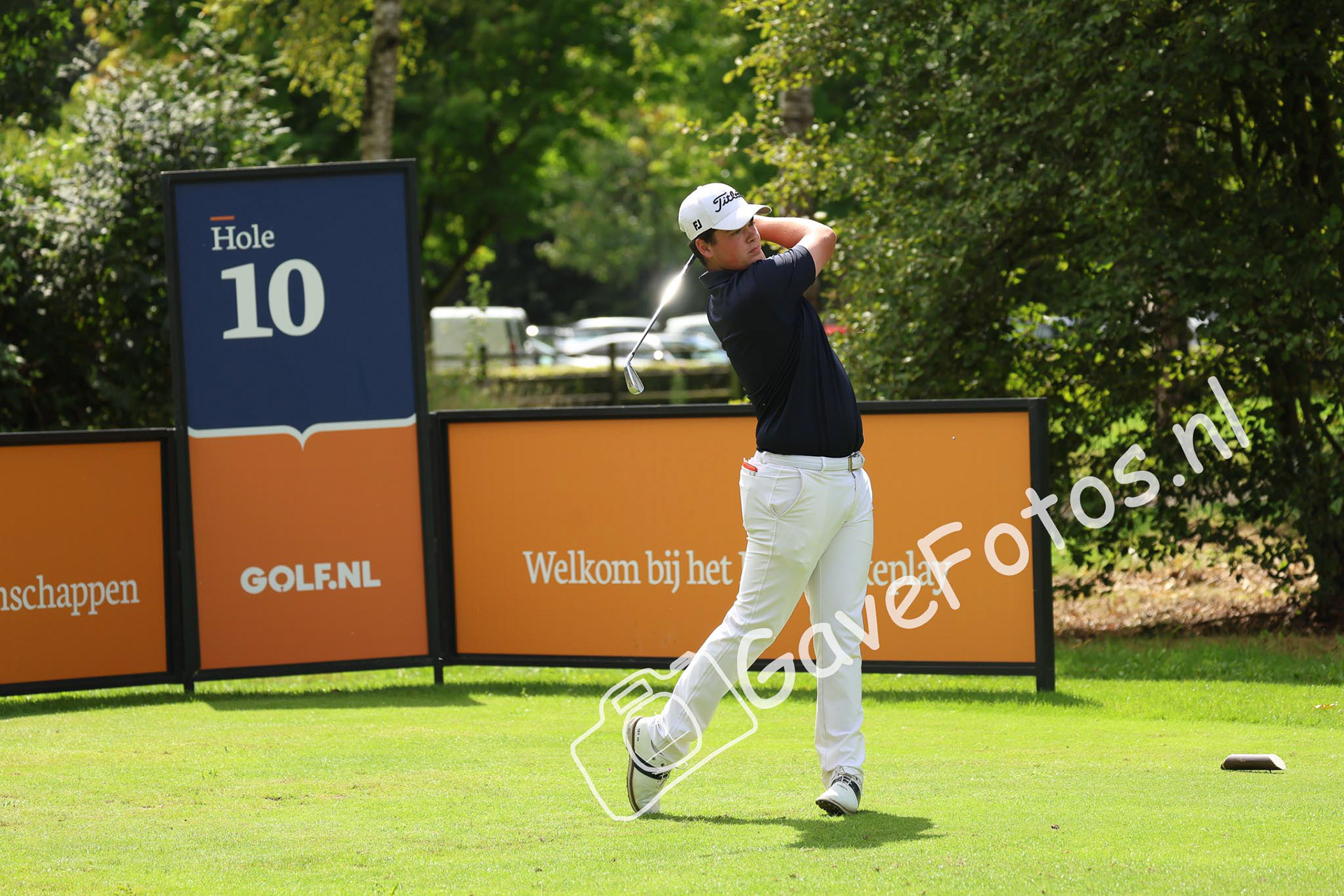 EGGING, Stijn (Eindhovensche Golf) 02/08/2025 NK Strokeplay 2025, Hooge Graven Golfclub, Ommen, Nederland. 1-3 of August 2025. On the course  during the 2st round of the NK Strokeplay 2025.