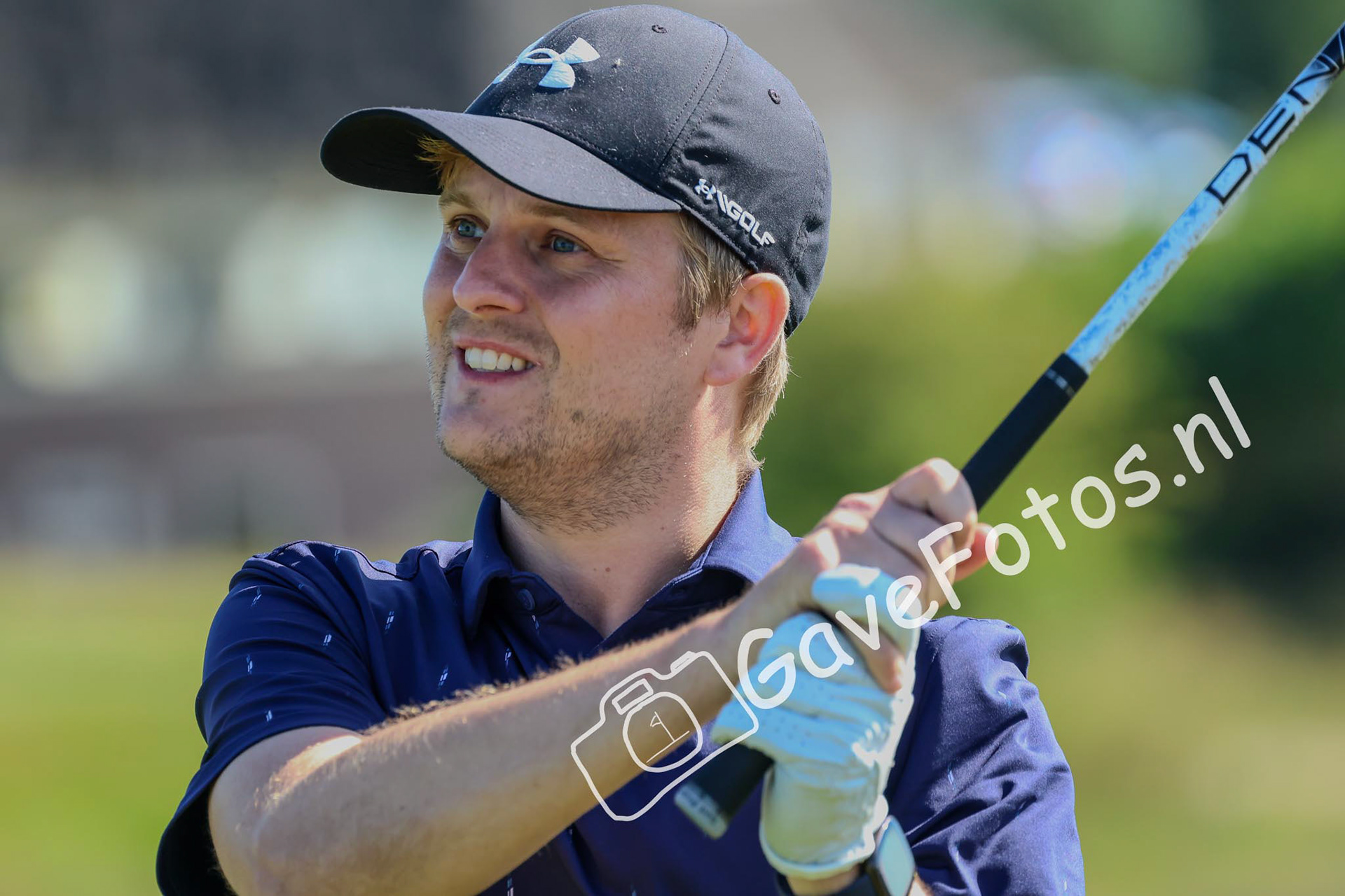 Hoop vol, na de afslag op hole 16 van het Kennemer Open 2025