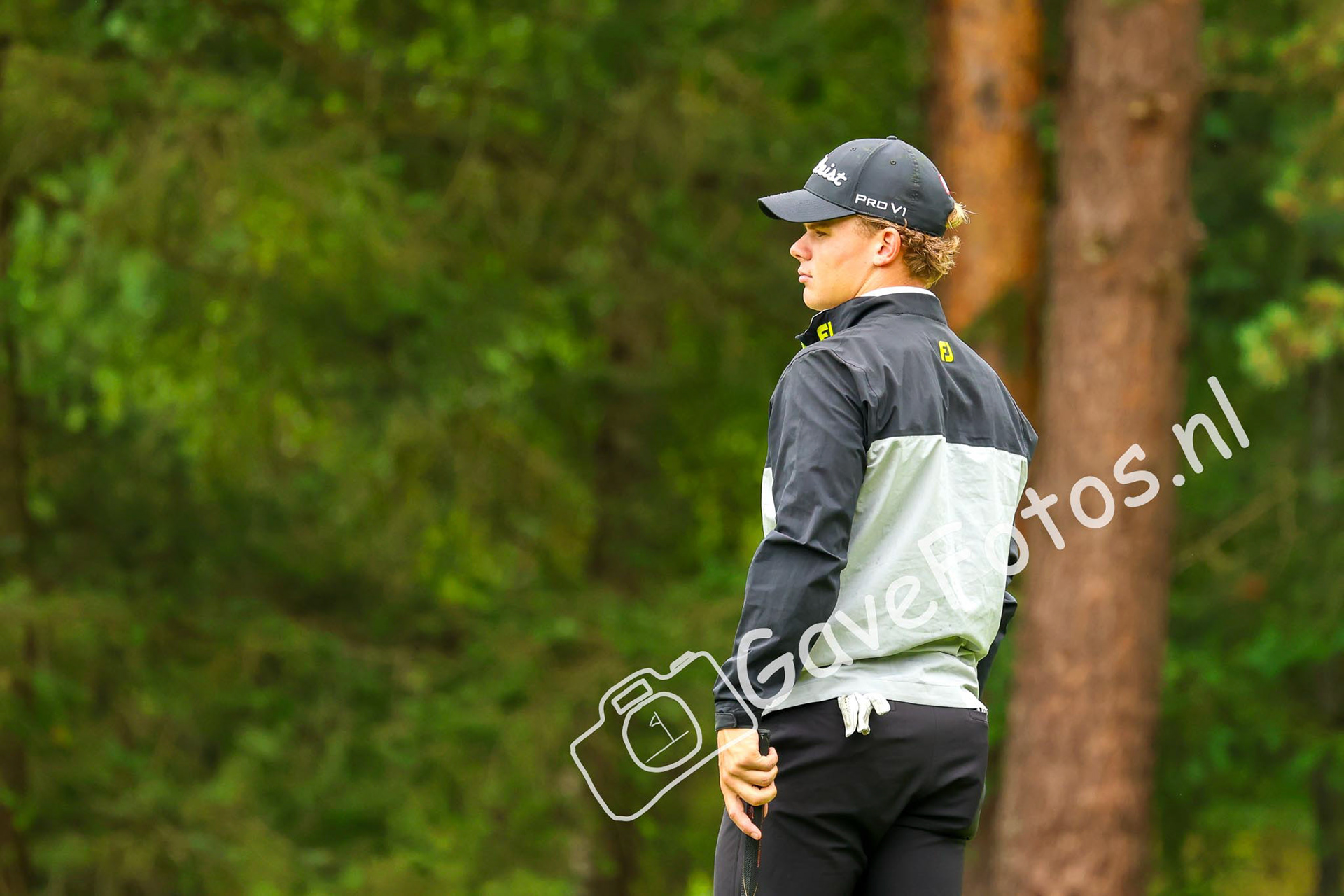 VAN ARNHEM, Joep (Rosendaelsche Golfclub) 01/08/2025 NK Strokeplay 2025, Hooge Graven Golfclub, Ommen, Nederland. 1-3 of August 2025. On the course  during the 1st round of the NK Strokeplay 2025.