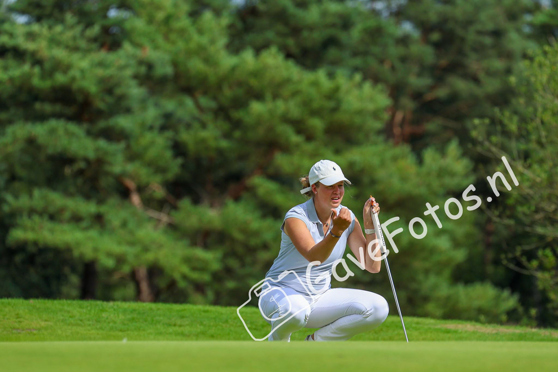 JASPERSE, Georgia (Hilversumsche Golf Club) 03/08/2025 NK Strokeplay 2025, Hooge Graven Golfclub, Ommen, Nederland. 1-3 of August 2025. On the course  during the final day of the NK Strokeplay 2025.