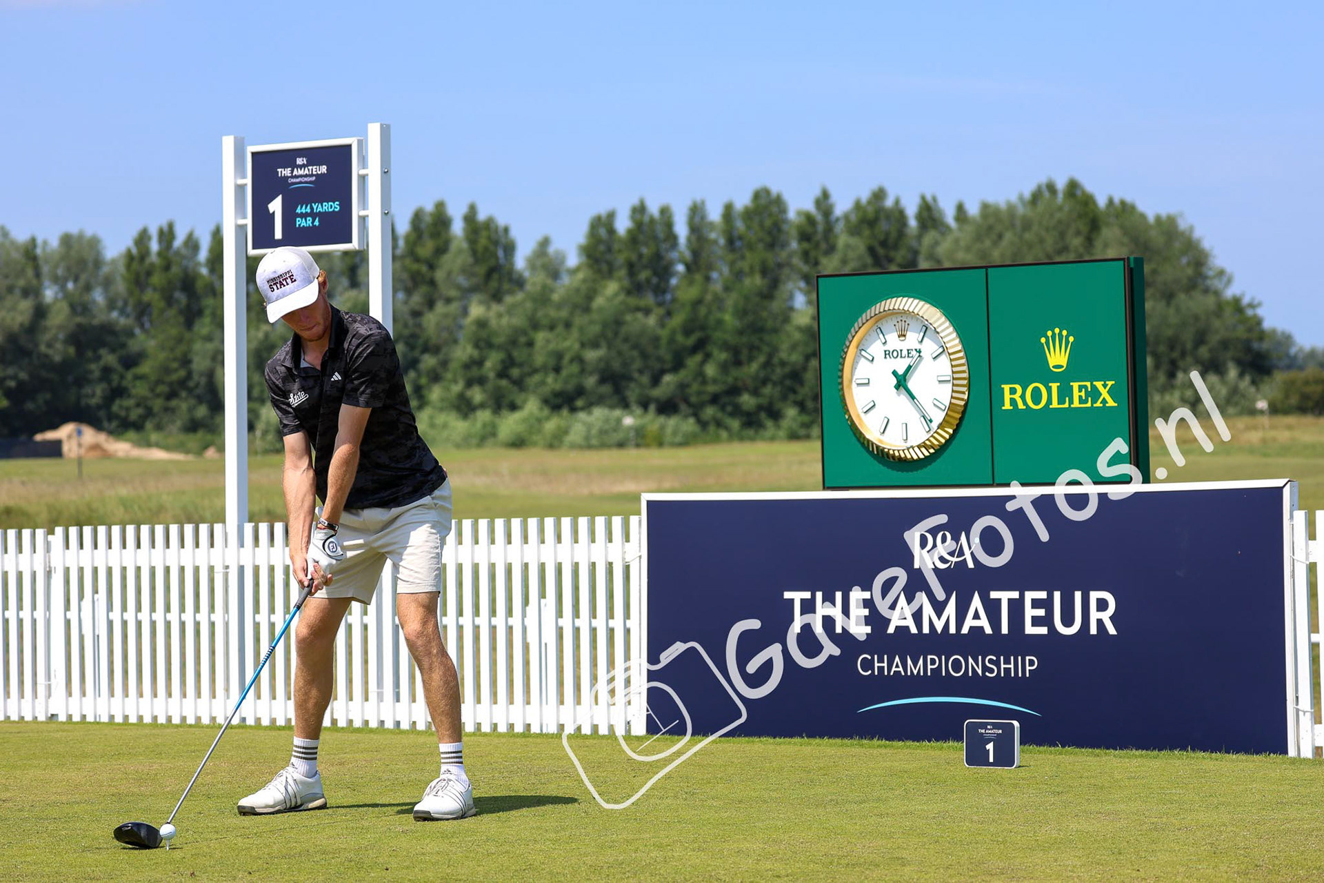 Ugo Malcor slaat of voor zijn 1e ronde Matchplay op Royal St George