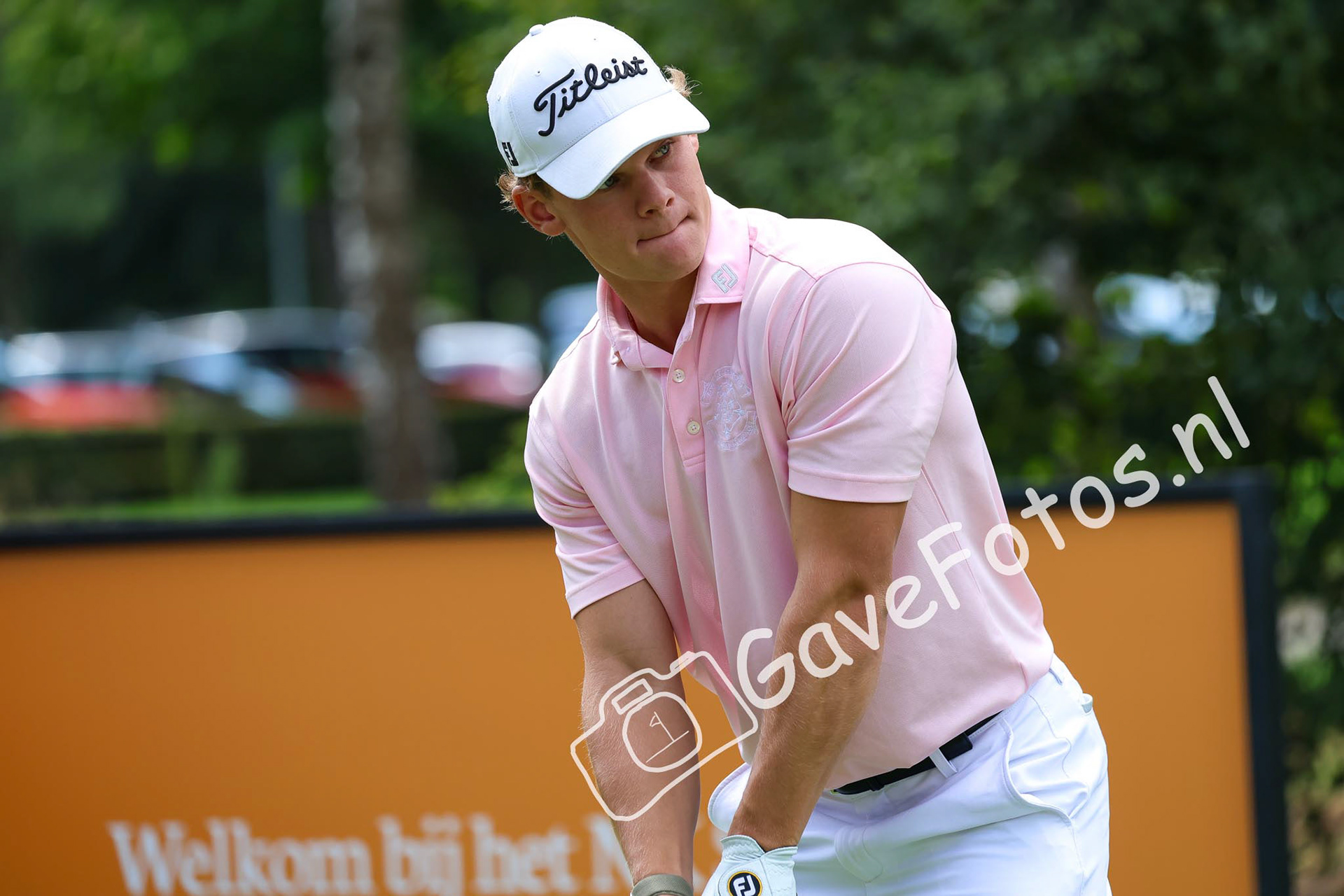 VAN ARNHEM, Joep (Rosendaelsche Golfclub) 03/08/2025 NK Strokeplay 2025, Hooge Graven Golfclub, Ommen, Nederland. 1-3 of August 2025. On the course  during the final day of the NK Strokeplay 2025.