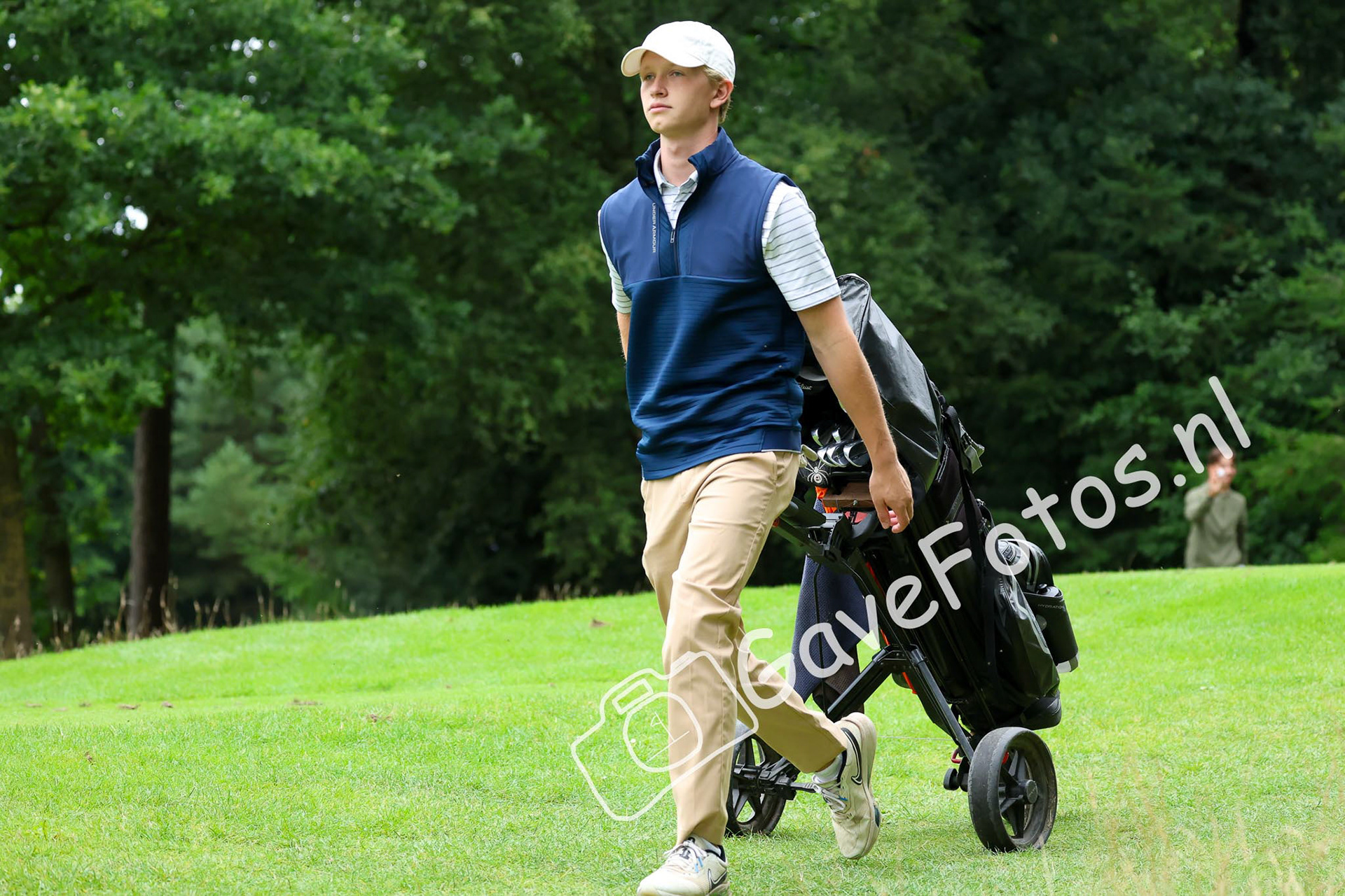 WOLFF, Benck (Hilversumsche Golf Club) 02/08/2025 NK Strokeplay 2025, Hooge Graven Golfclub, Ommen, Nederland. 1-3 of August 2025. On the course  during the 2st round of the NK Strokeplay 2025.