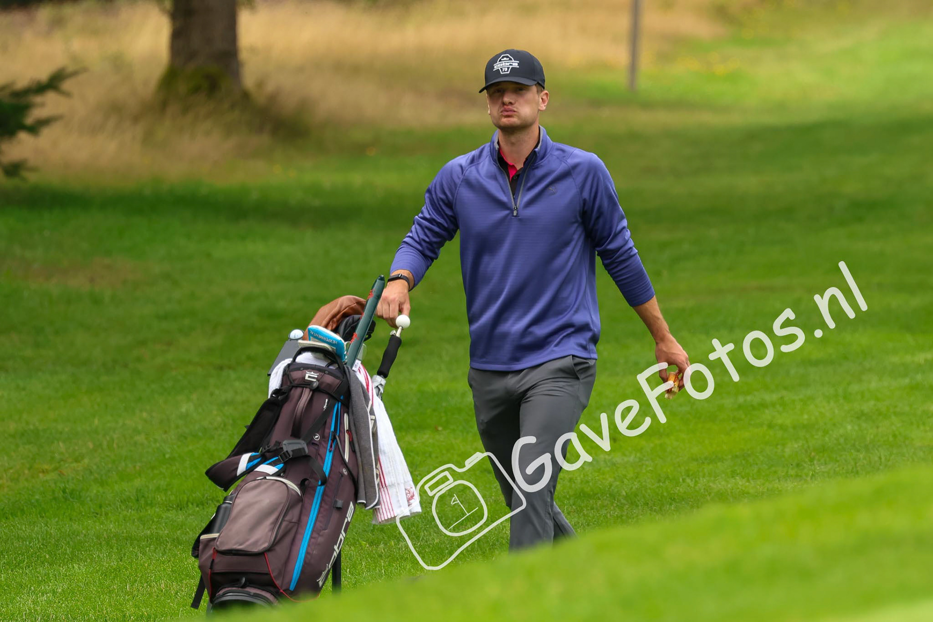 VAN BEECK, Bob (Eindhovensche Golf) 02/08/2025 NK Strokeplay 2025, Hooge Graven Golfclub, Ommen, Nederland. 1-3 of August 2025. On the course  during the 2st round of the NK Strokeplay 2025.