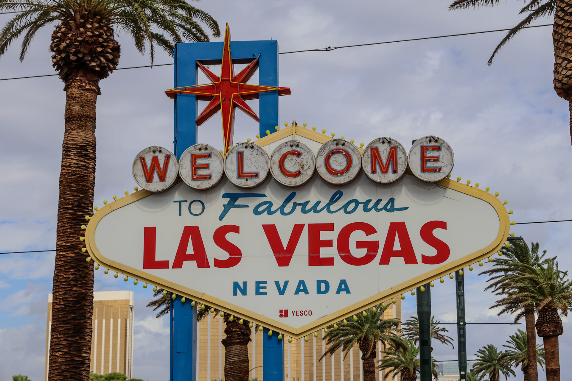 Het beroemde Vegas bord