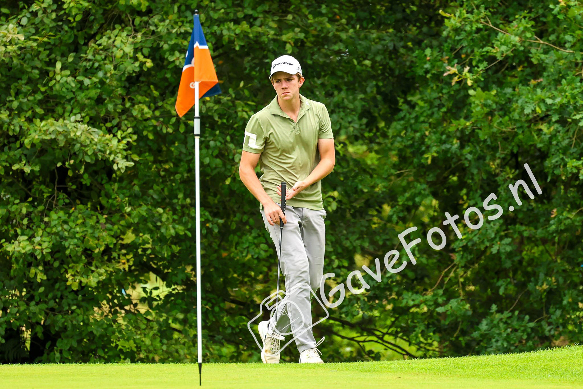 WRIGHT, Casper (Koninklijke Haagsche Golf &amp; Country Club) 02/08/2025 NK Strokeplay 2025, Hooge Graven Golfclub, Ommen, Nederland. 1-3 of August 2025. On the course  during the 2st round of the NK Strokeplay 2025.