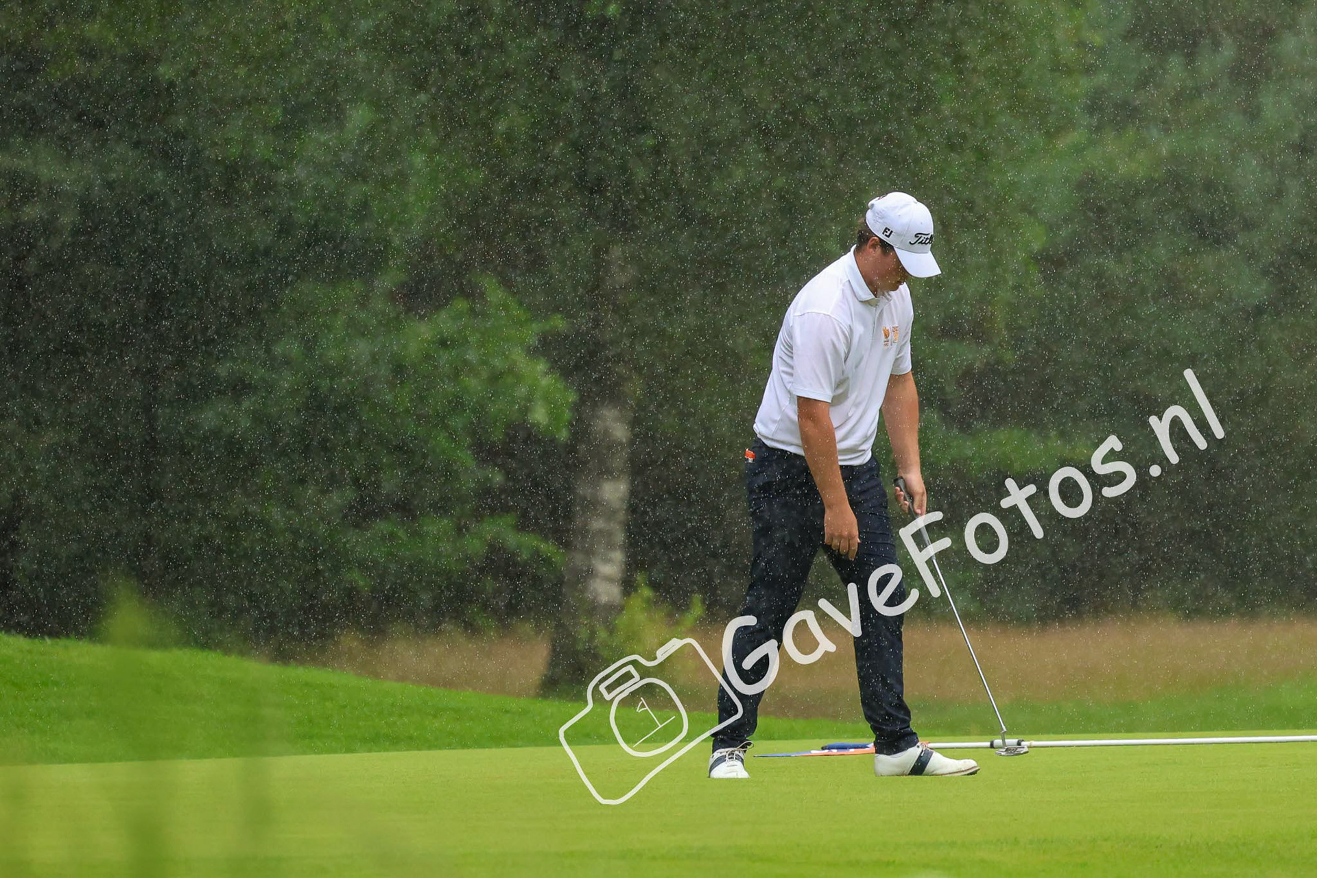 EGGING, Stijn (Eindhovensche Golf) 01/08/2025 NK Strokeplay 2025, Hooge Graven Golfclub, Ommen, Nederland. 1-3 of August 2025. On the course  during the 1st round of the NK Strokeplay 2025.