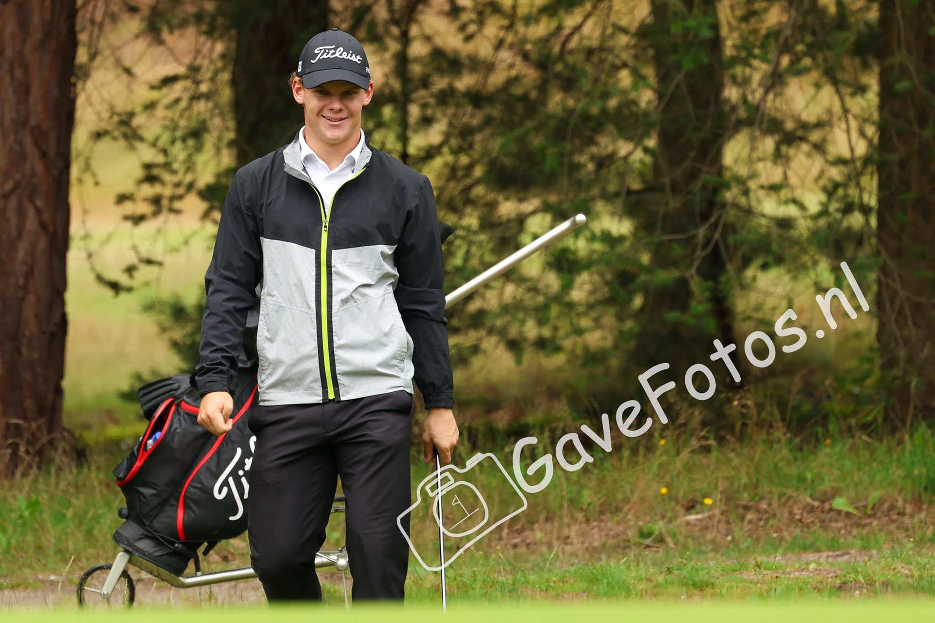 VAN ARNHEM, Joep (Rosendaelsche Golfclub) 01/08/2025 NK Strokeplay 2025, Hooge Graven Golfclub, Ommen, Nederland. 1-3 of August 2025. On the course  during the 1st round of the NK Strokeplay 2025.