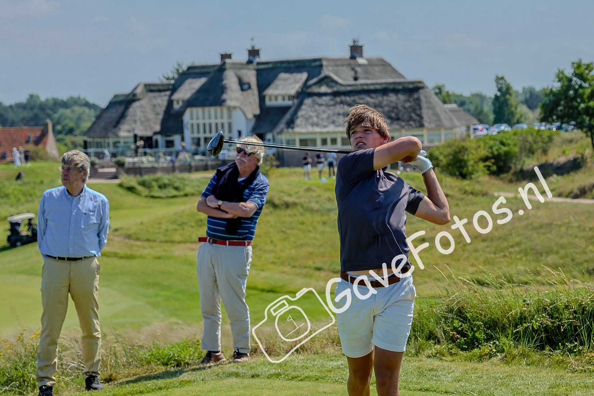 Senna Korver op hole 16 van het Kennemer Open 2025