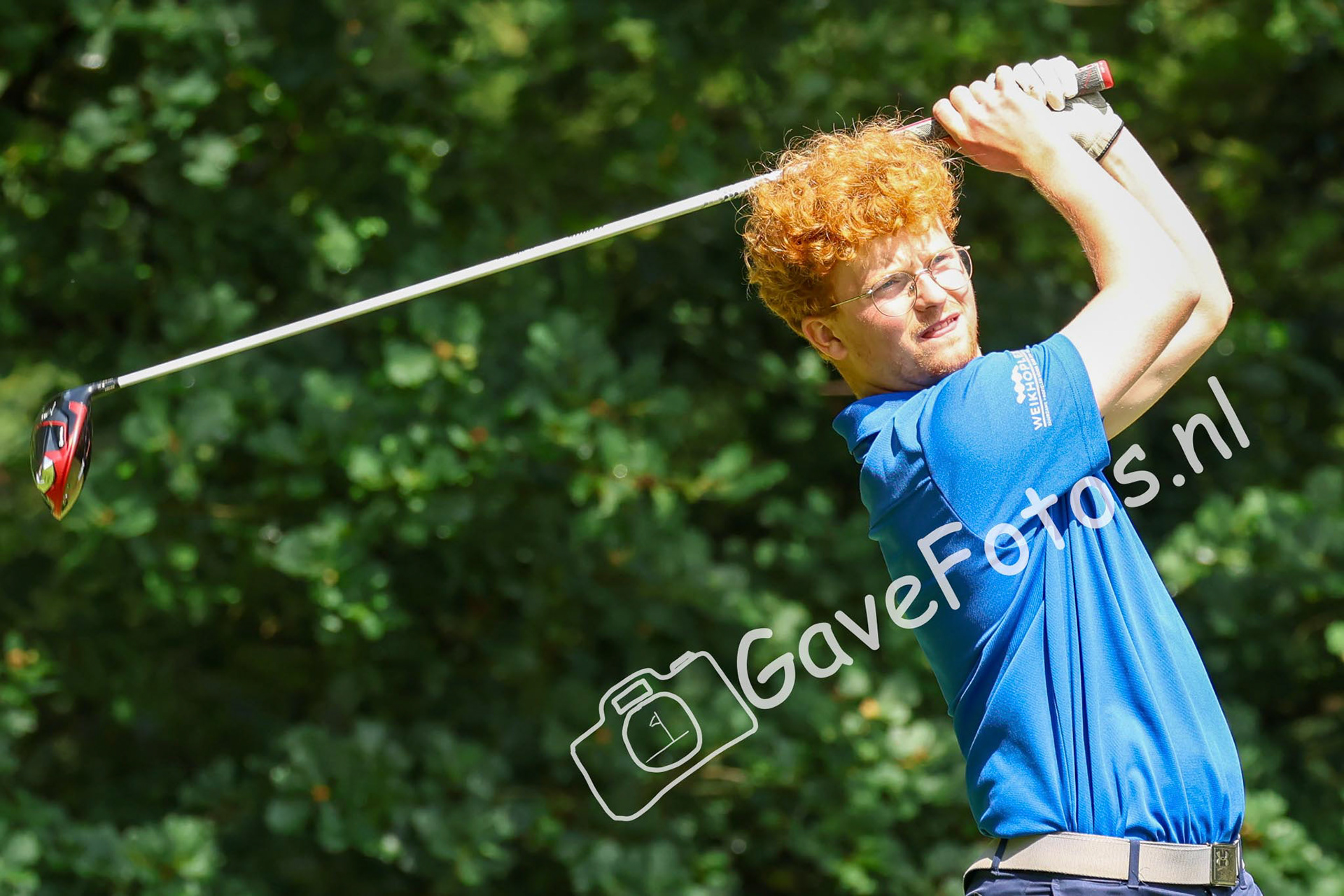 VAN KESTEREN, Lukas (Golfclub Het Rijk van Nijmegen) 02/08/2025 NK Strokeplay 2025, Hooge Graven Golfclub, Ommen, Nederland. 1-3 of August 2025. On the course  during the 2st round of the NK Strokeplay 2025.